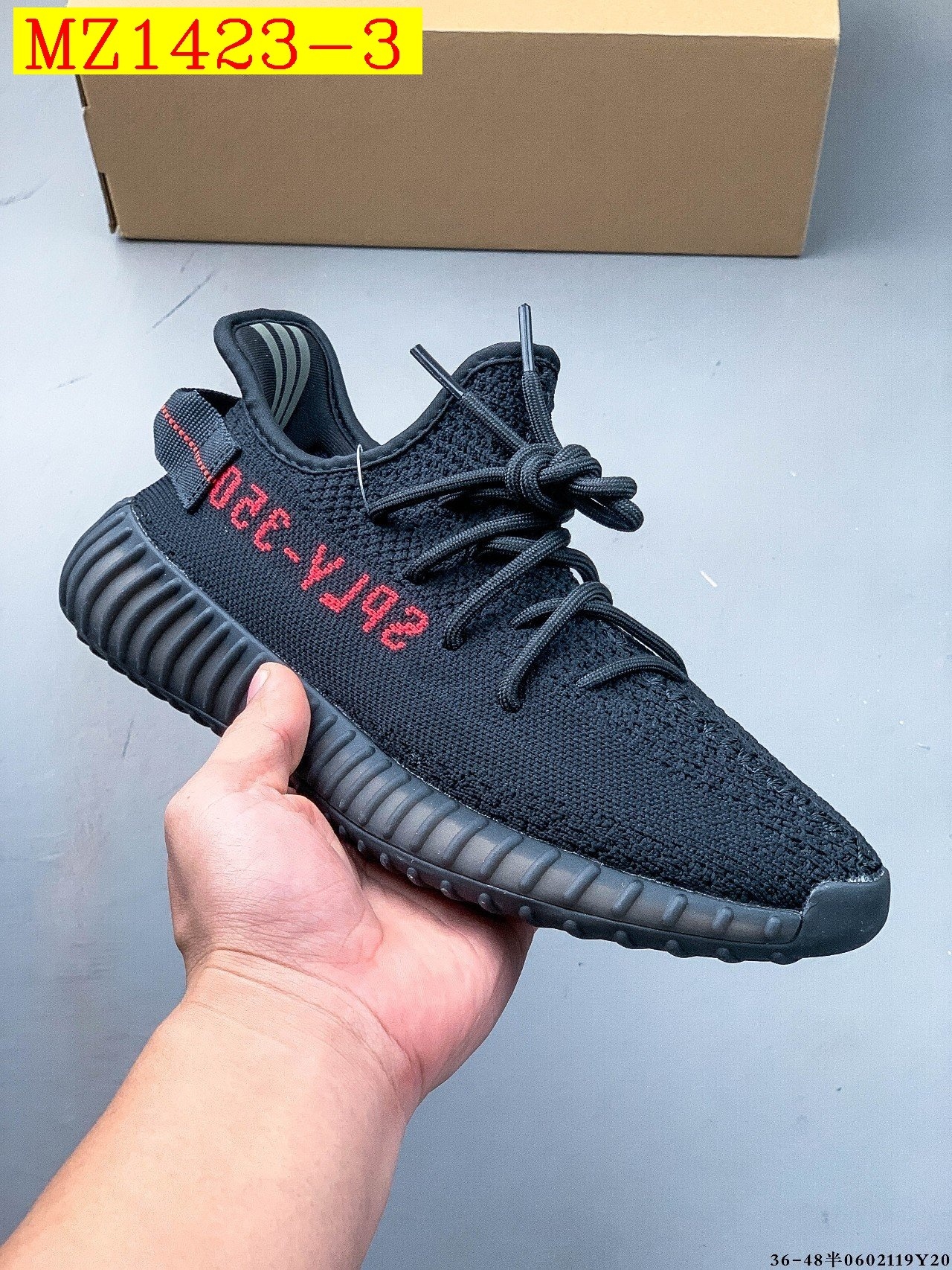 44$ Adidas YEEZY BOOST 350 V2 half size 36-45 826030 MZ1423 gallery