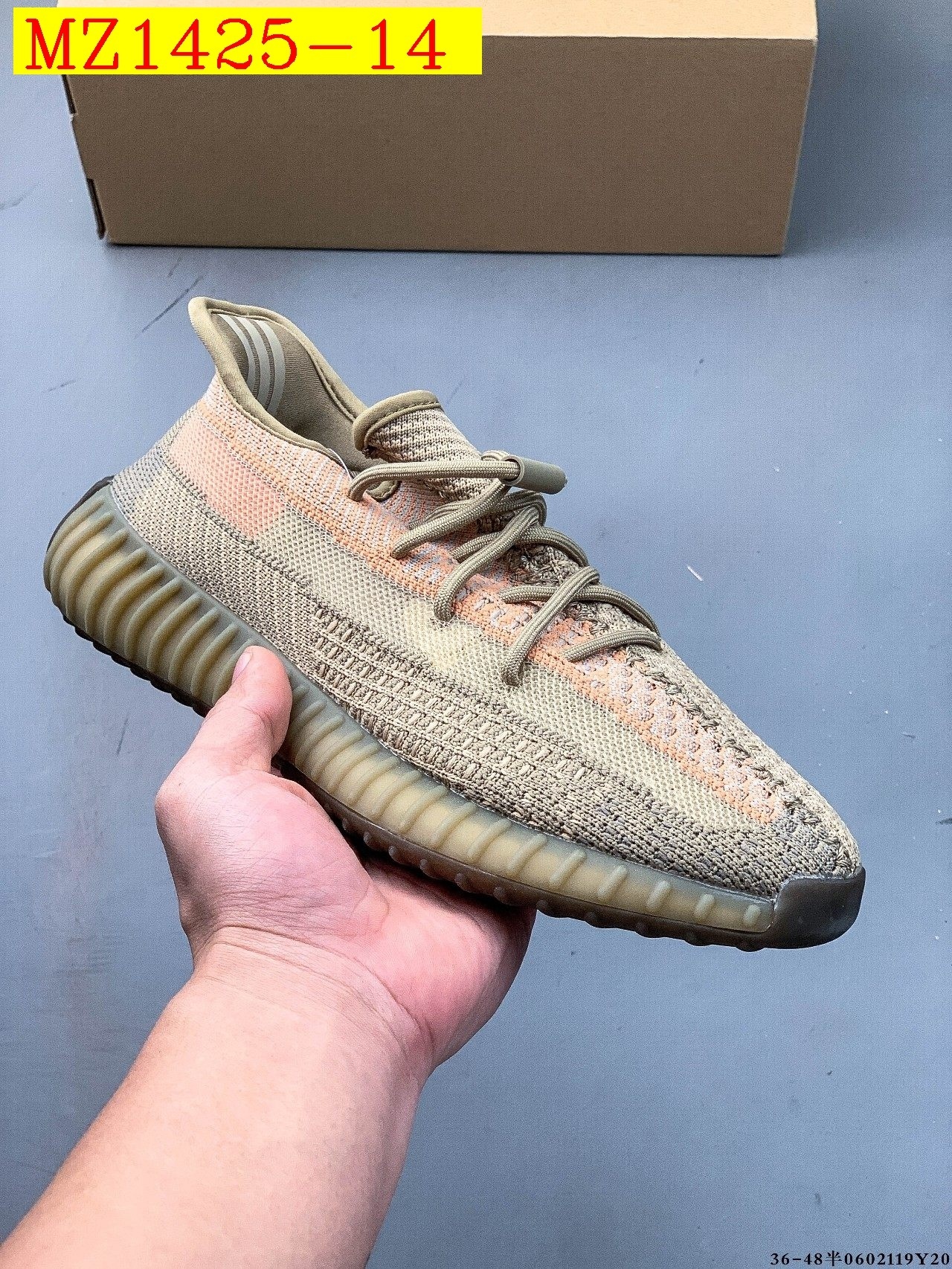 44$ Adidas YEEZY BOOST 350 V2 half size 36-45 926030 MZ1425 gallery