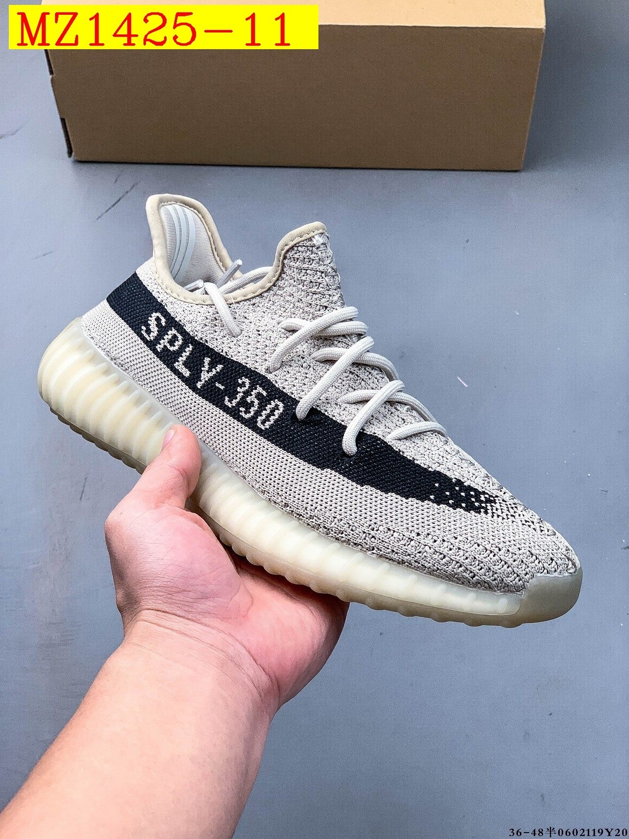 44$ Adidas YEEZY BOOST 350 V2 half size 36-45 926030 MZ1425 gallery