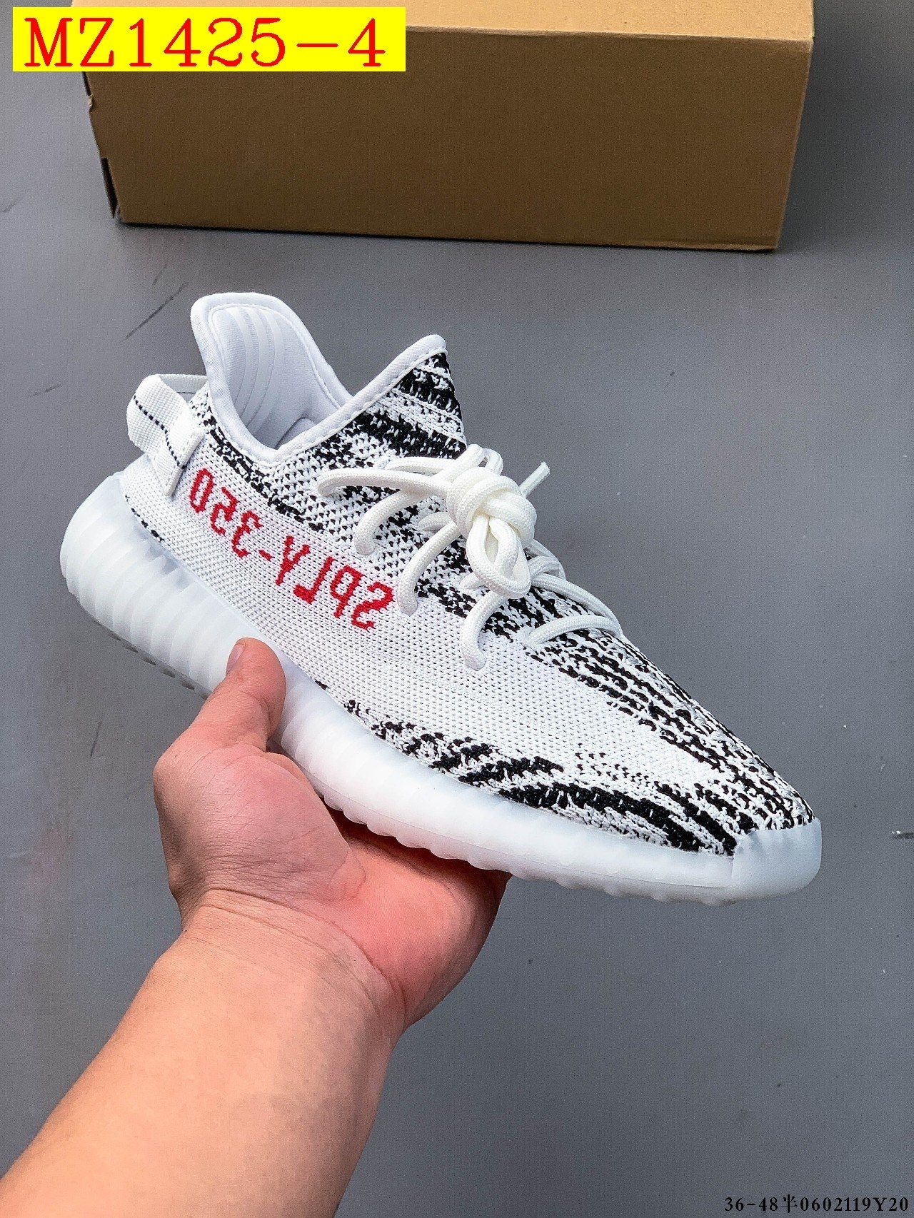 44$ Adidas YEEZY BOOST 350 V2 half size 36-45 926030 MZ1425 gallery