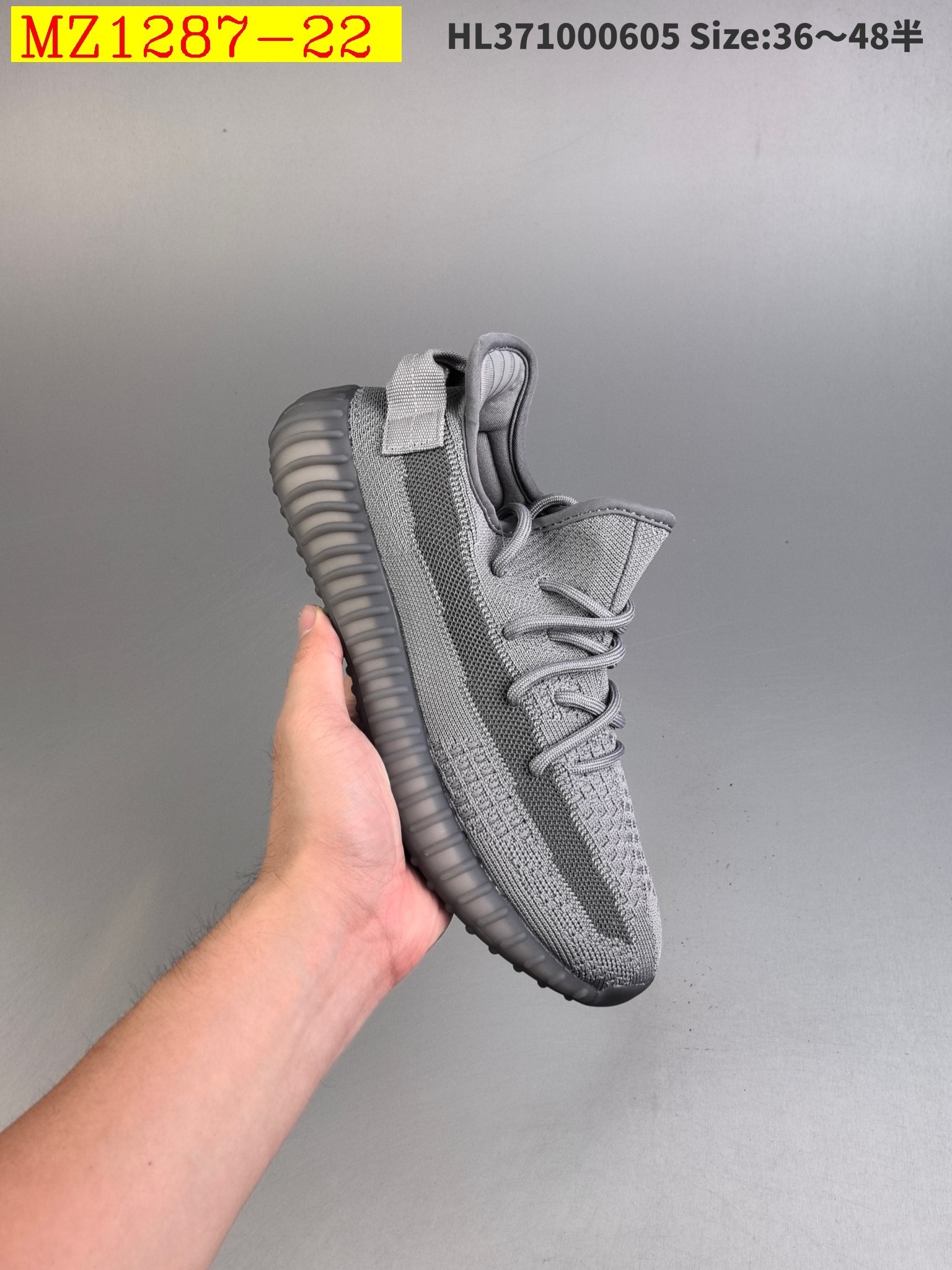 44$ Adidas Yeezy Boost 350V2 size 36-46 half 029050 MZ1287 gallery