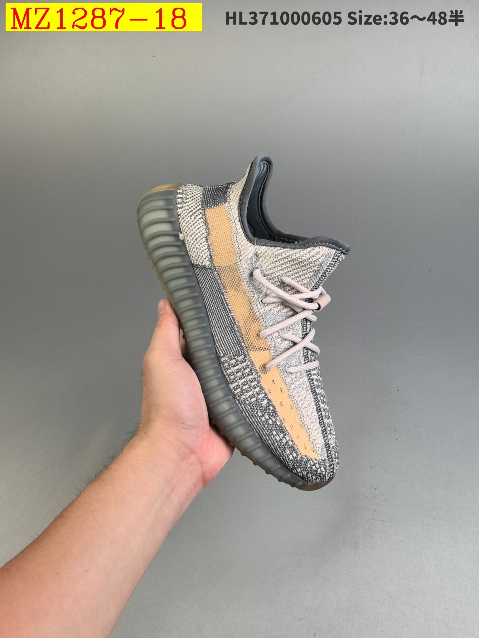 44$ Adidas Yeezy Boost 350V2 size 36-46 half 029050 MZ1287 gallery
