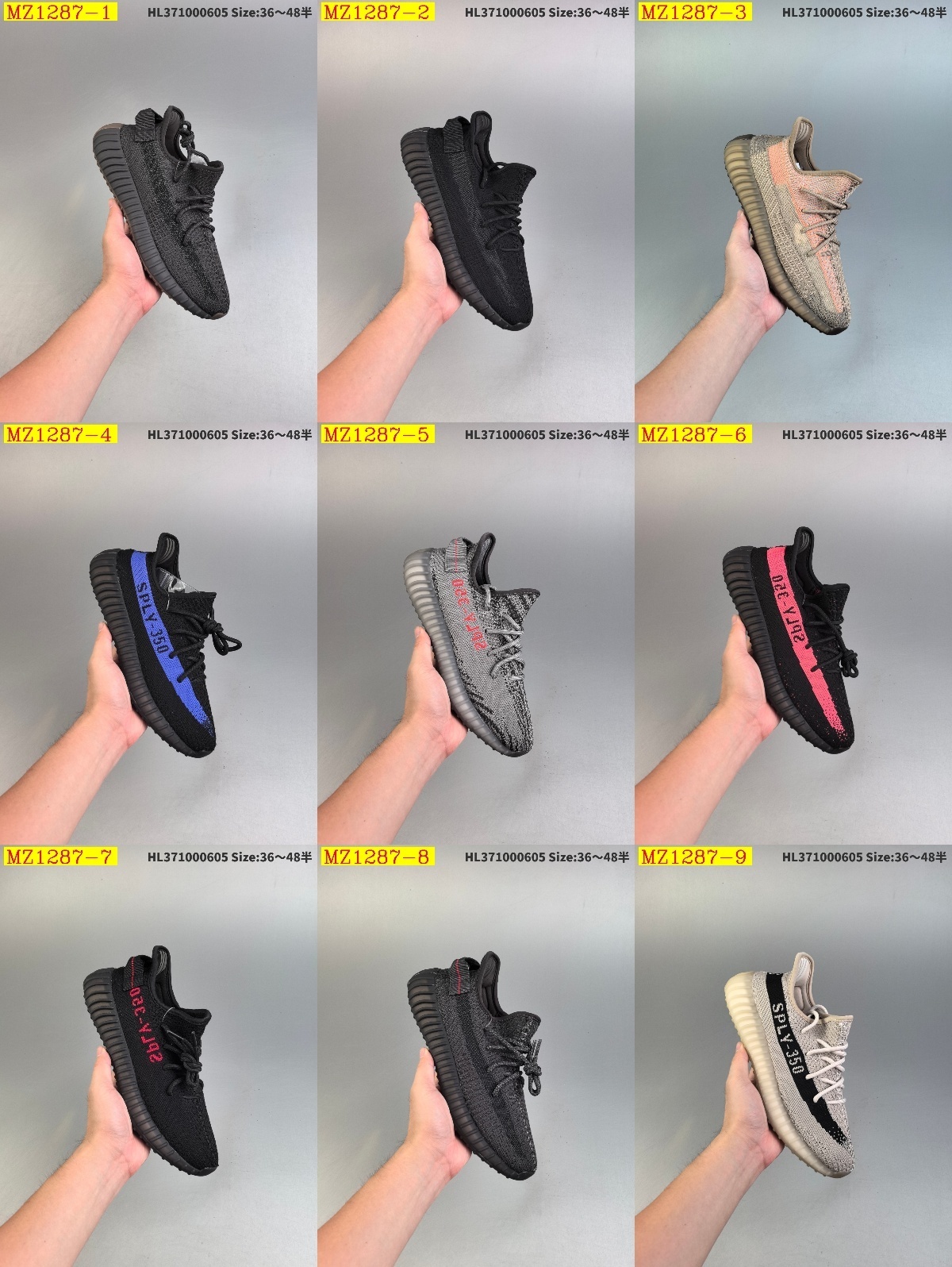 44$ Adidas Yeezy Boost 350V2 size 36-46 half 029050 MZ1287 gallery