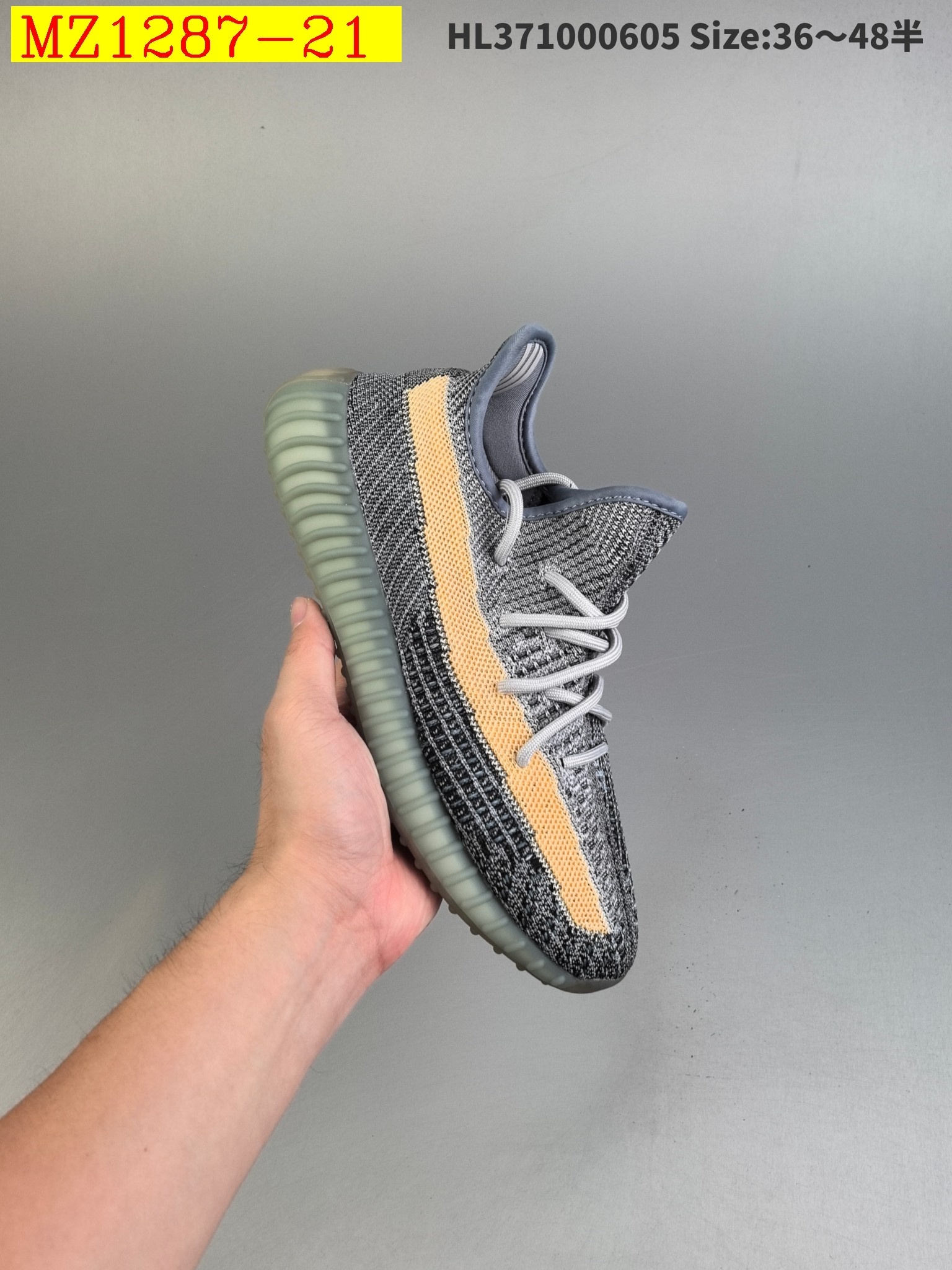 44$ Adidas Yeezy Boost 350V2 size 36-46 half 029050 MZ1287 gallery