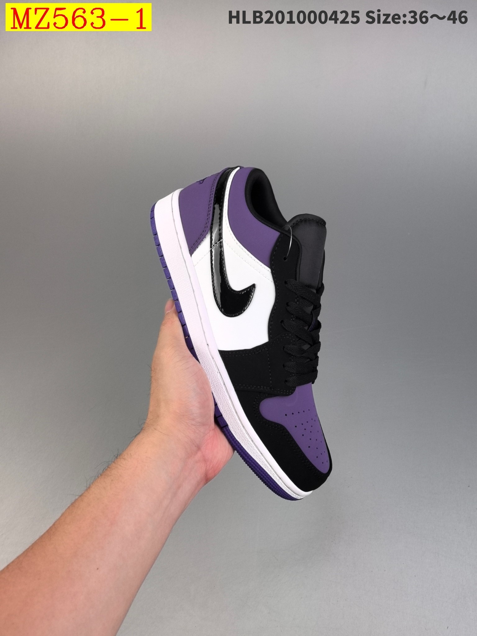 44$ Air Jordan 1 Low size 36-45 625060 MZ563 gallery