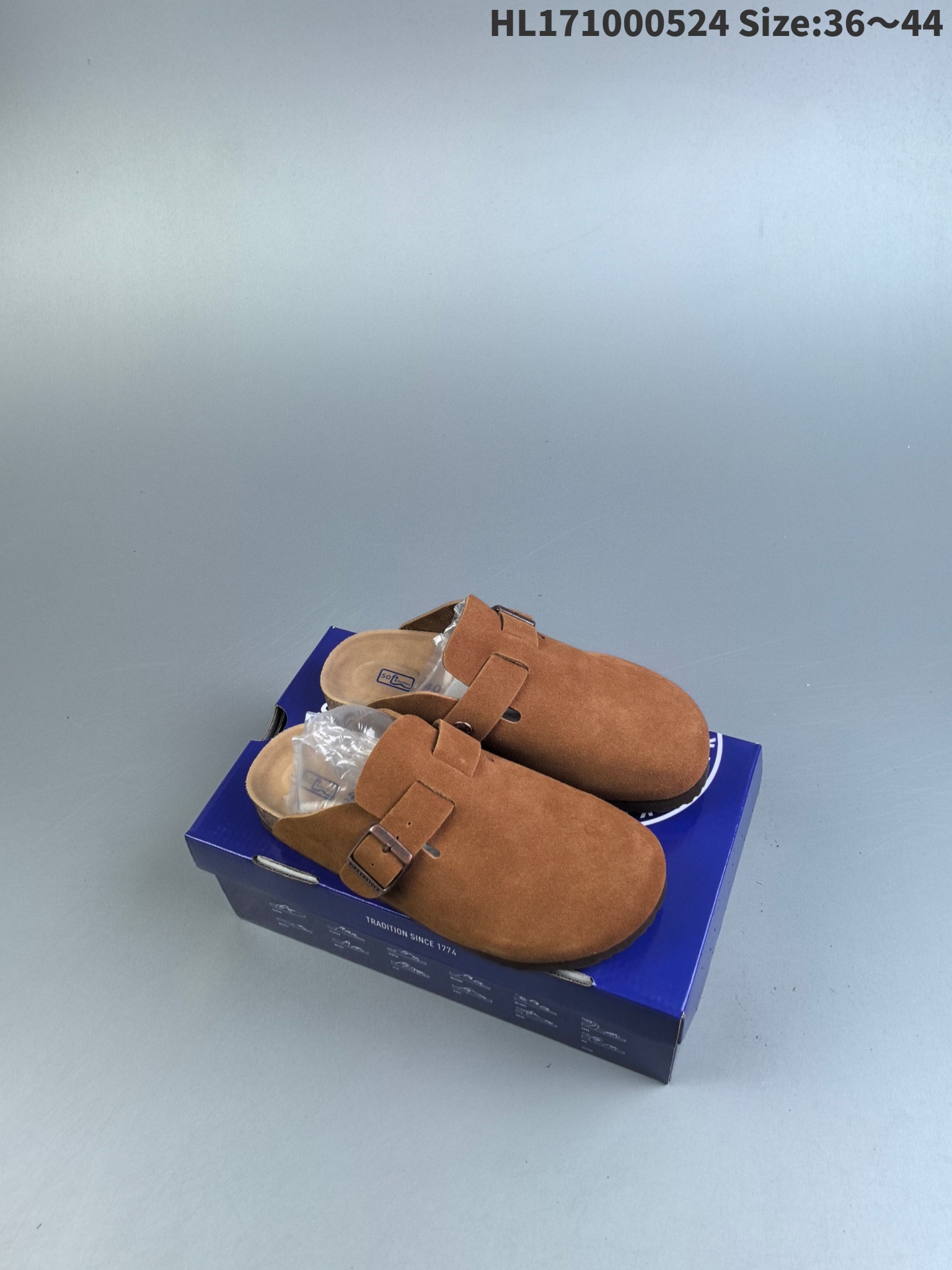 44$ Birkenstock Boston Suede Shearling size 36-44 722050 MZ1201 gallery