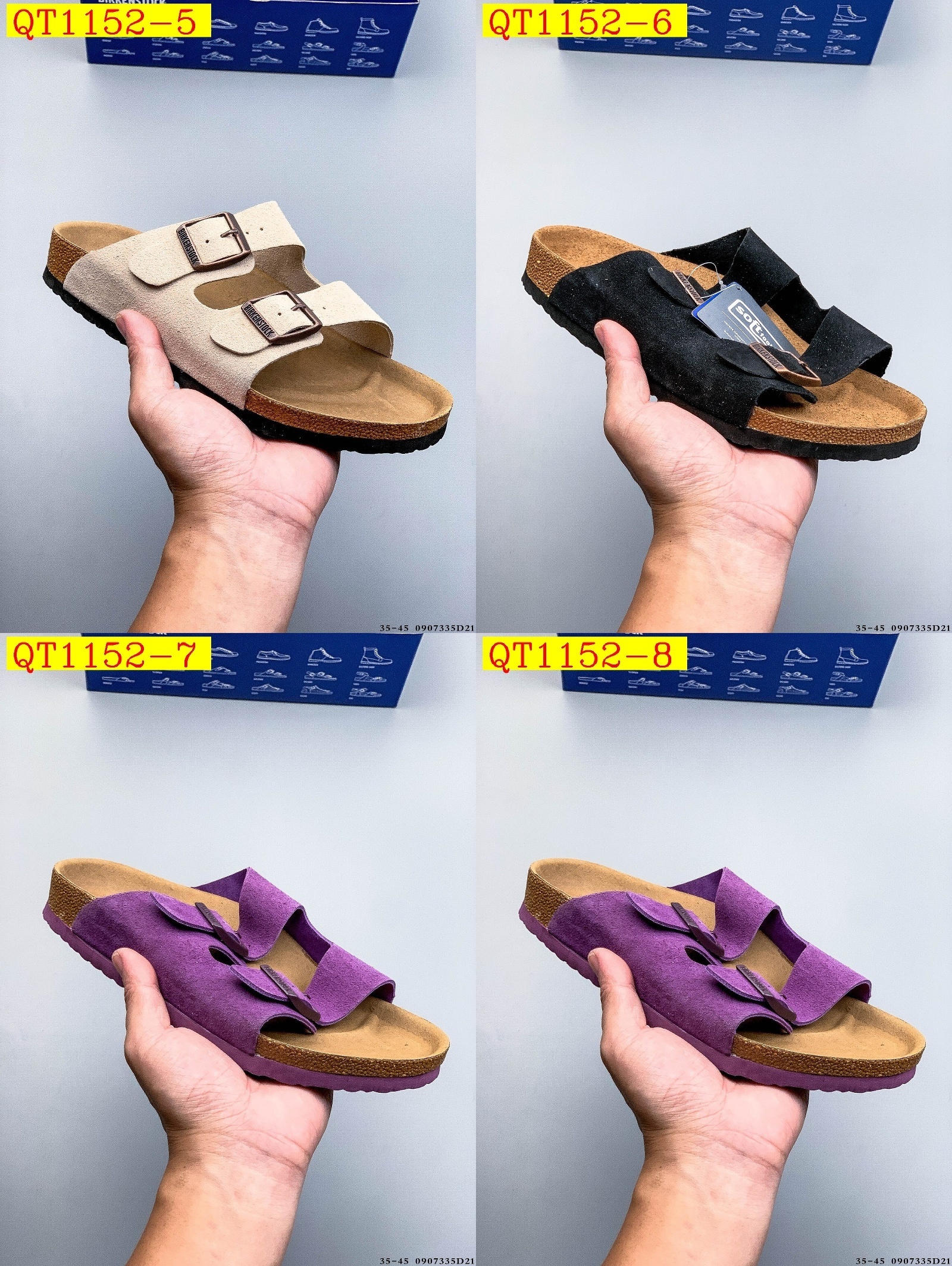44$ Birkenstock Zurich Leather Size 35-45 822190 QT1152 gallery
