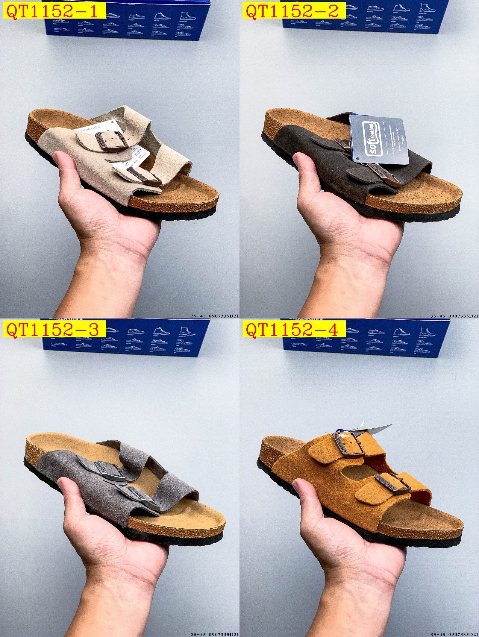 44$ Birkenstock Zurich Leather Size 35-45 822190 QT1152 gallery