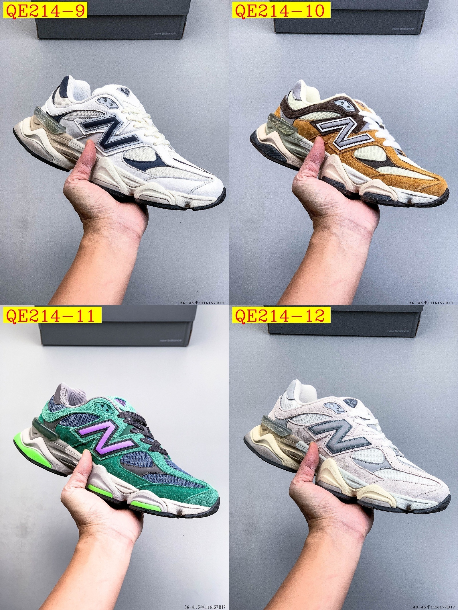 44$ New Balance 9060 Joe Freshgoods size 40-45 half 912730 QE214 gallery