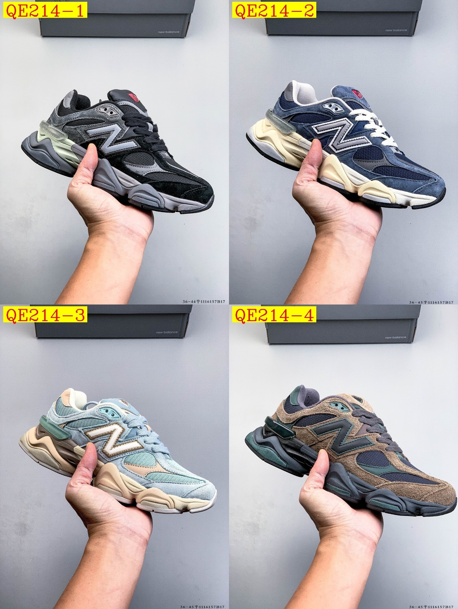 44$ New Balance 9060 Joe Freshgoods size 40-45 half 912730 QE214 gallery