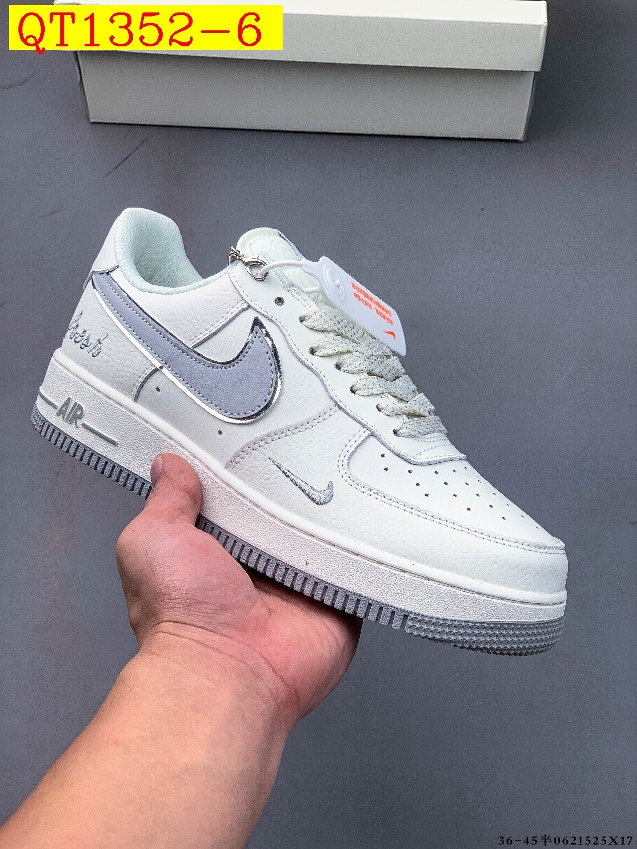 44$ Nike Air Force 1 Low SIZE 36-45 HALF 019770 QT1352 gallery