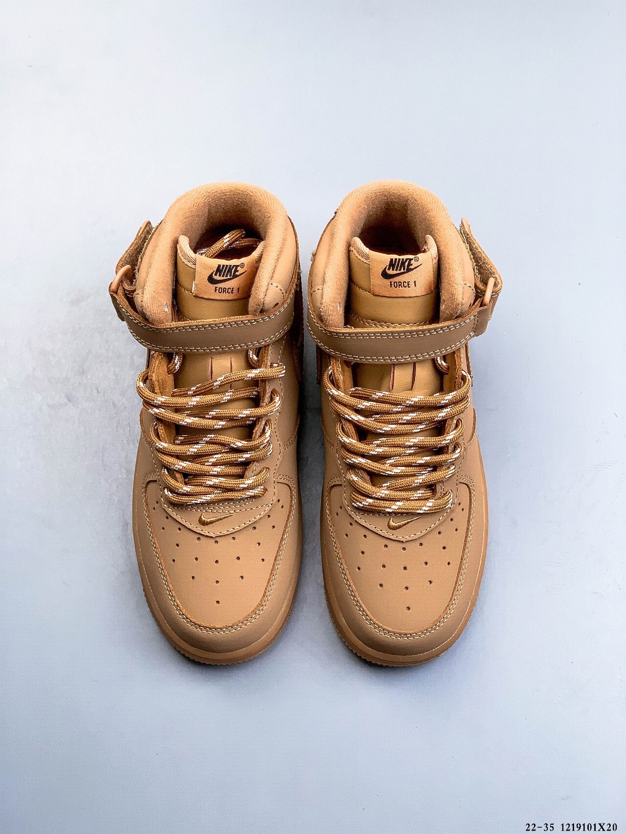 44$ Nike Air Force 1 Mid for kids Size 22-35 221000 QT1670 gallery