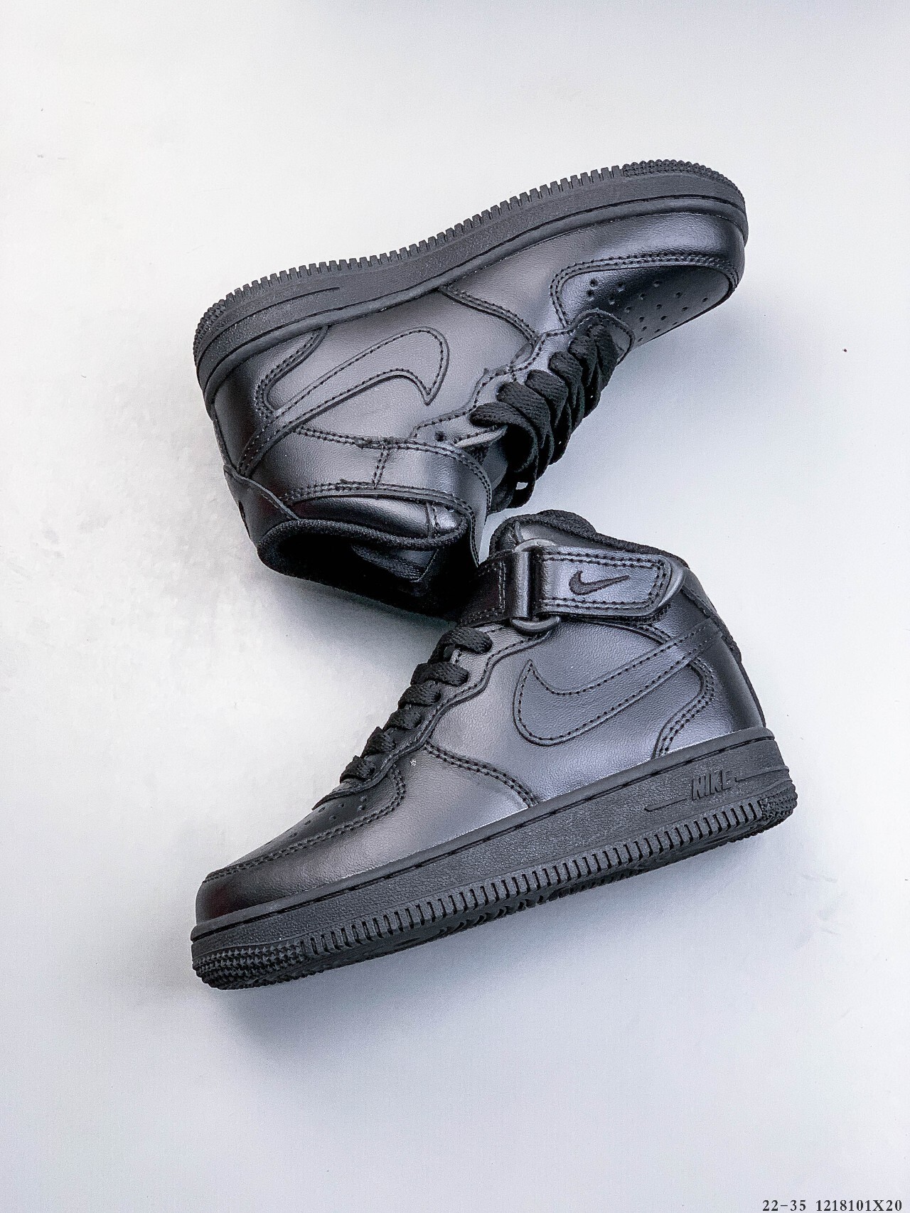 44$ Nike Air Force 1 Mid for kids Size 22-35 221000 QT1670 gallery