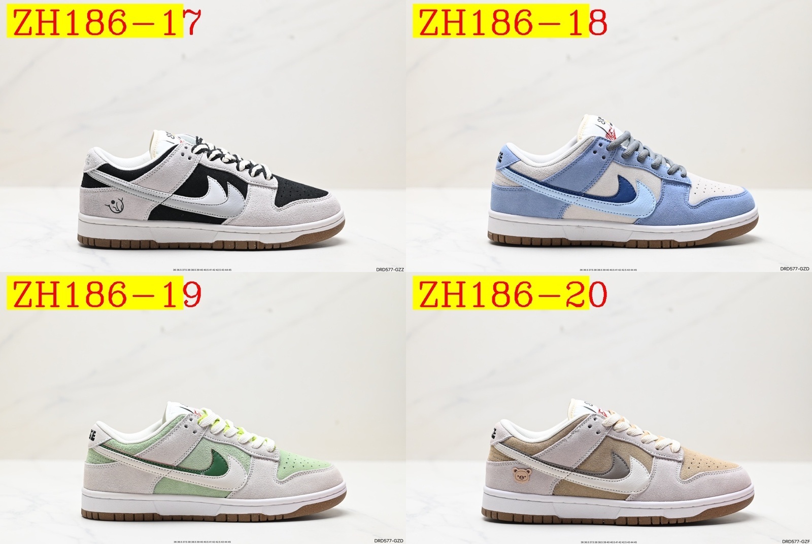 44$ Nike SB Dunk Low size 36-45 All Colors 14 623050 ZH186 gallery