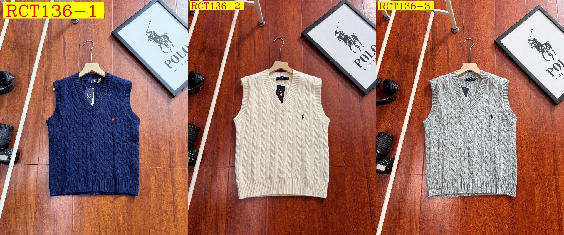 44$ Ralph Lauren V size M-L 615850 RCT136 gallery