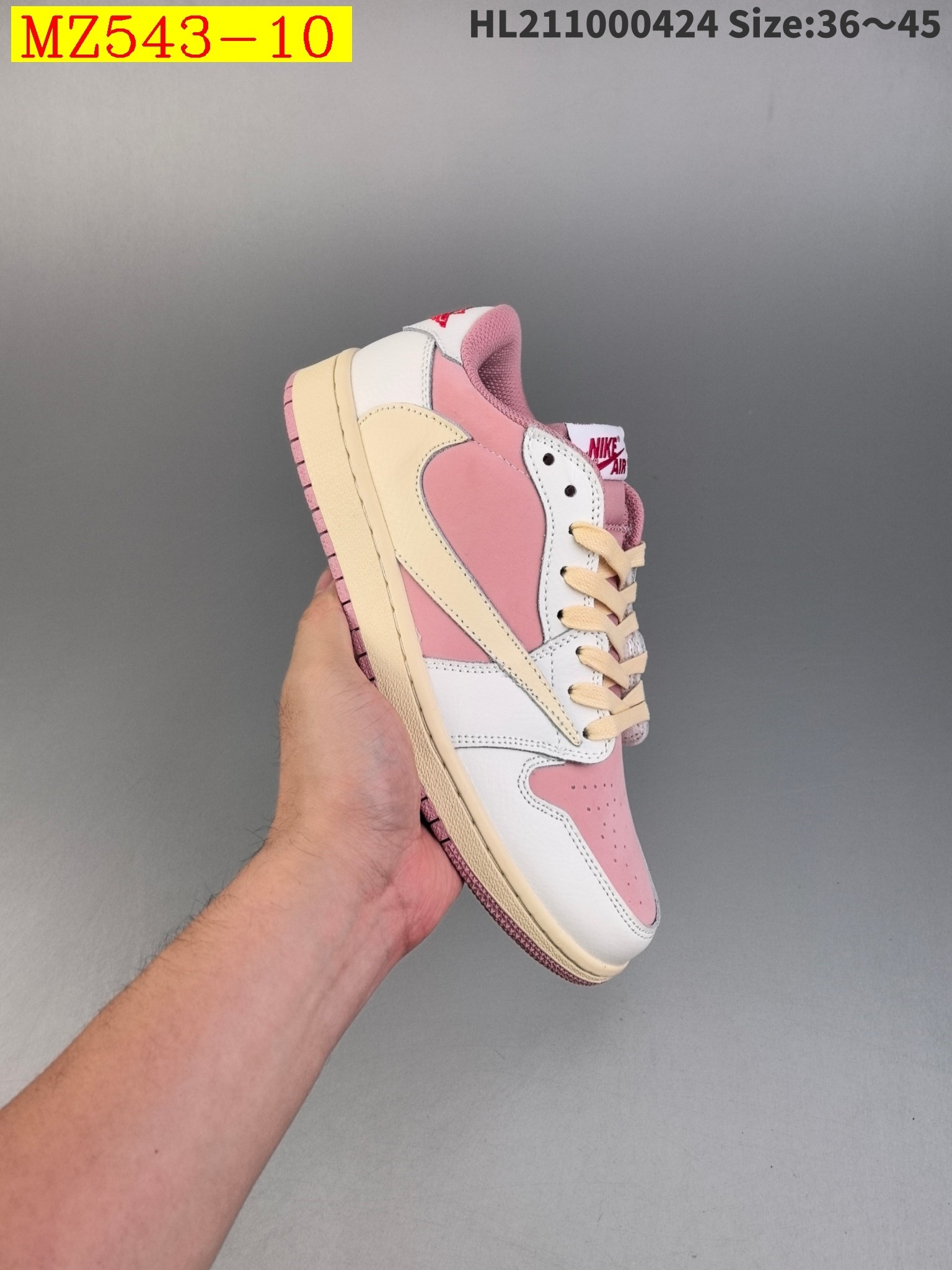 44$ Travis Scott Air Jordan 1 Reverse size 36-45 226060 MZ543 gallery