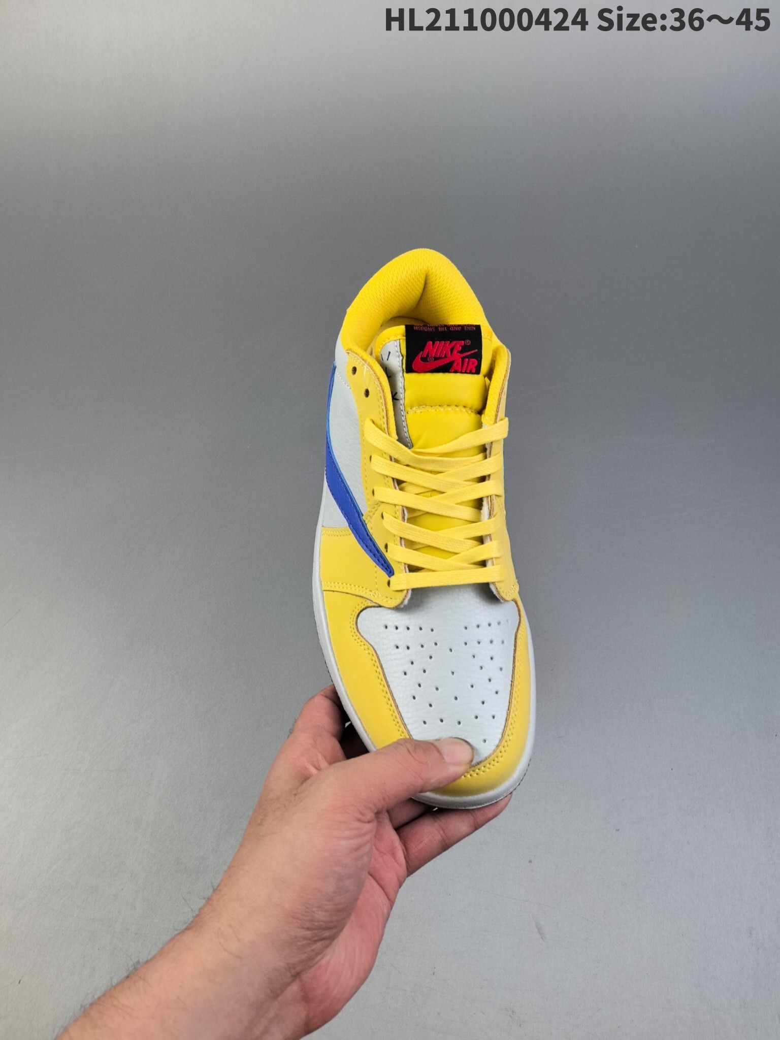 44$ Travis Scott Air Jordan 1 Reverse size 36-45 226060 MZ543 gallery