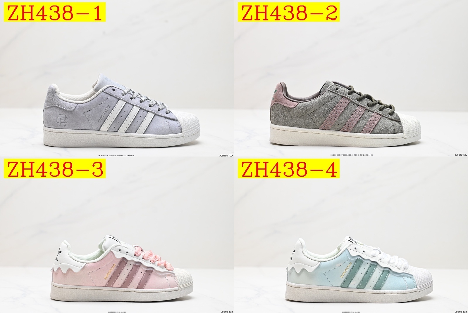44$ adidas Originals Superstar size 36-45 All Colors 7 625030 ZH438 gallery