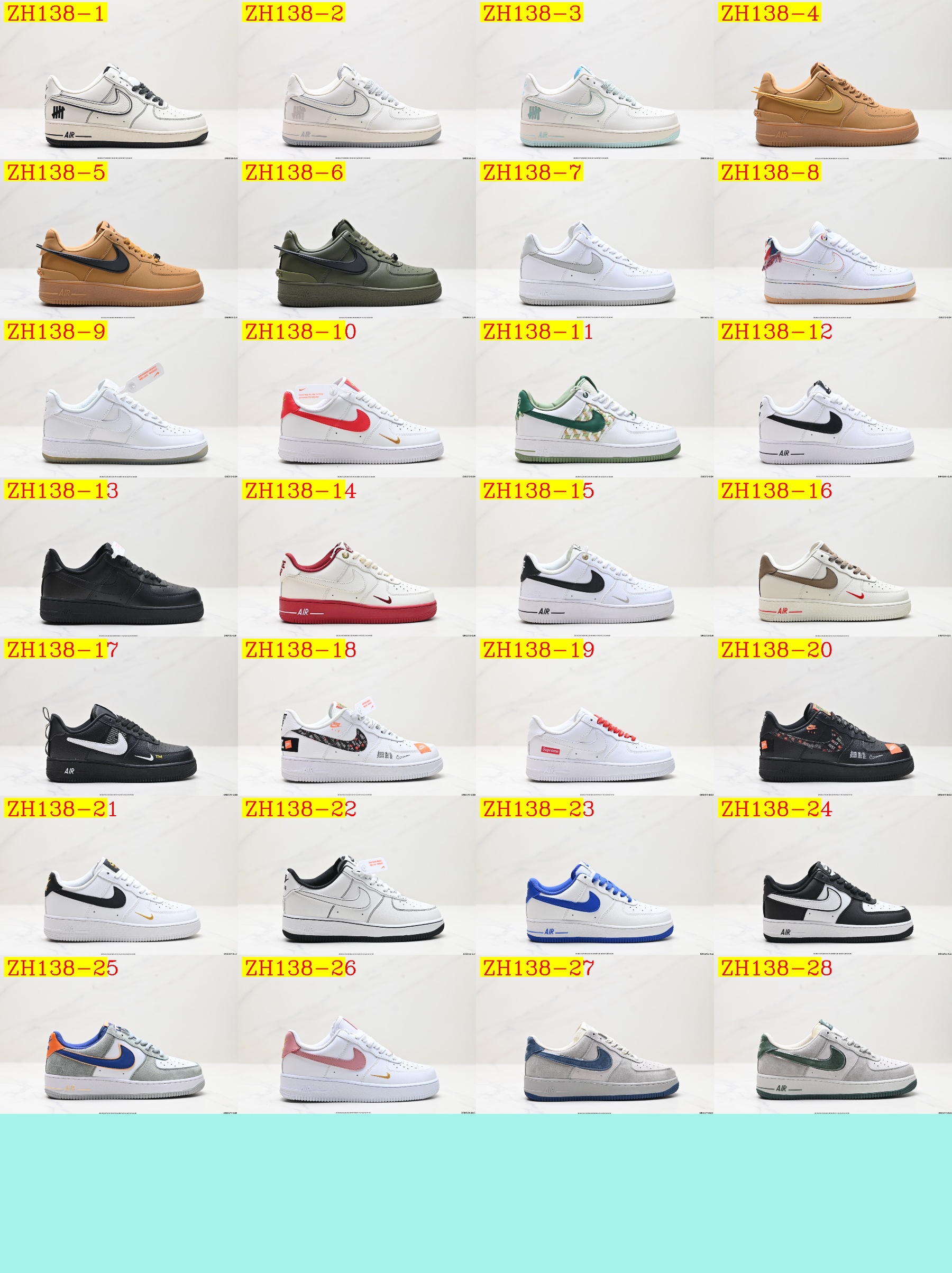 44$ air force 1 size 36-45 All Colors 29 916830 ZH138 gallery