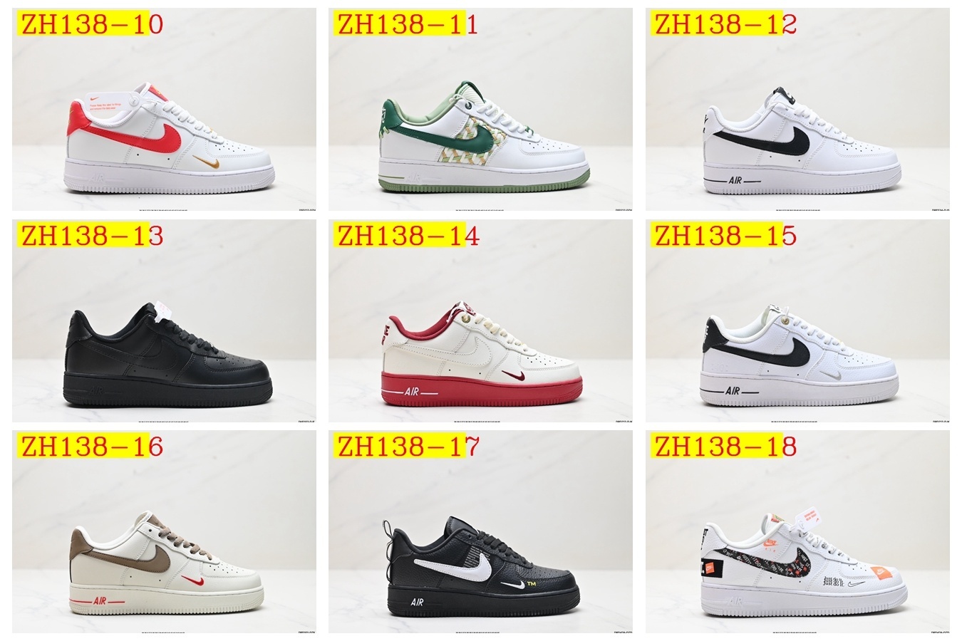air force 1 size 36 45 All Colors 29 916830 ZH138 gallery