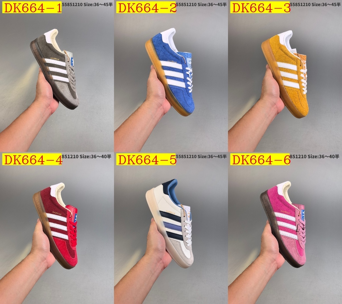 44$ dh Adidas Originals Gazelle Indoor Half size 36-45 51273034048 DK664 gallery