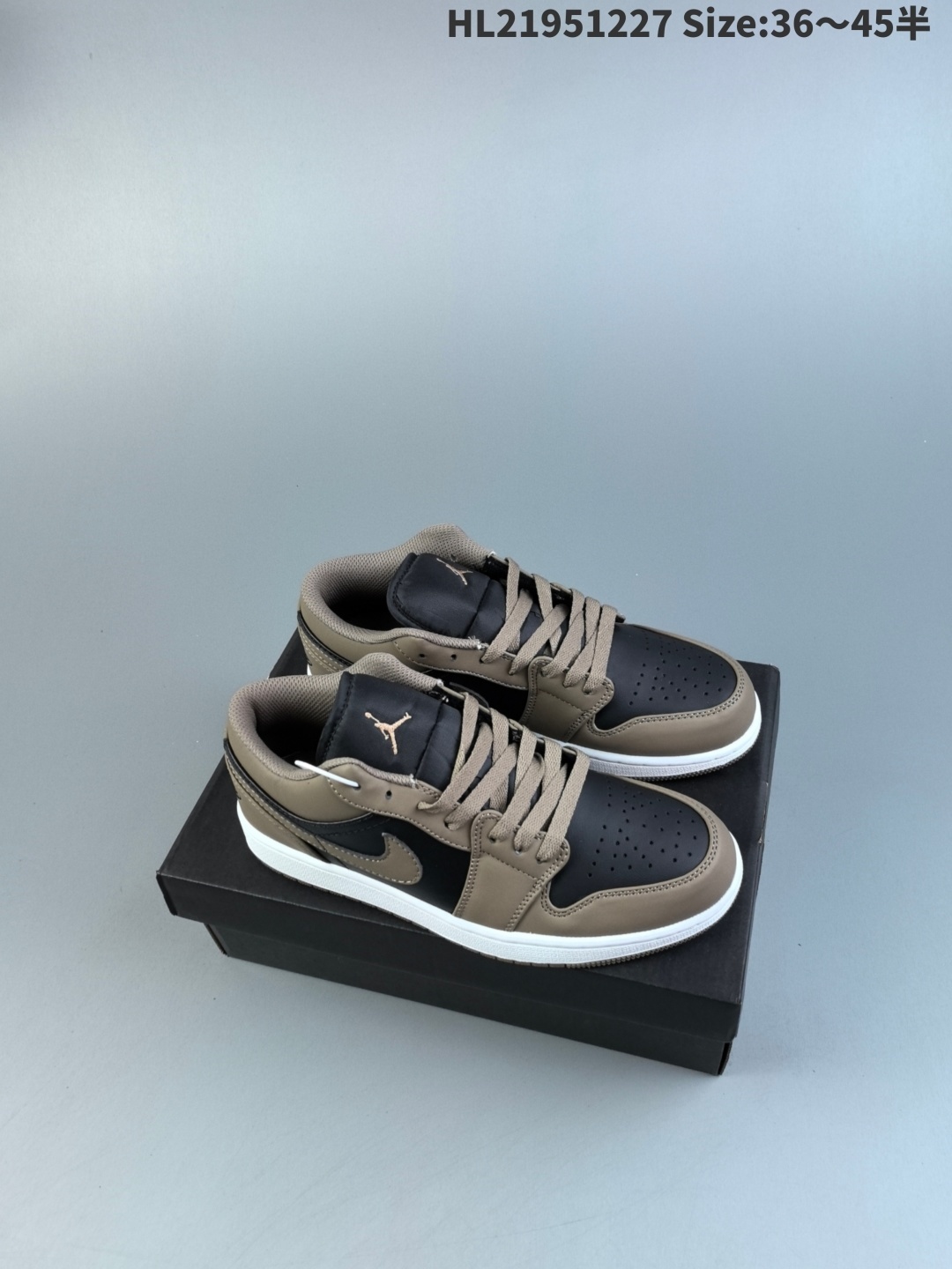 44$ dh Air Jordan 1 Low AJ1 Half size 36-45 51291034046 DK683 gallery