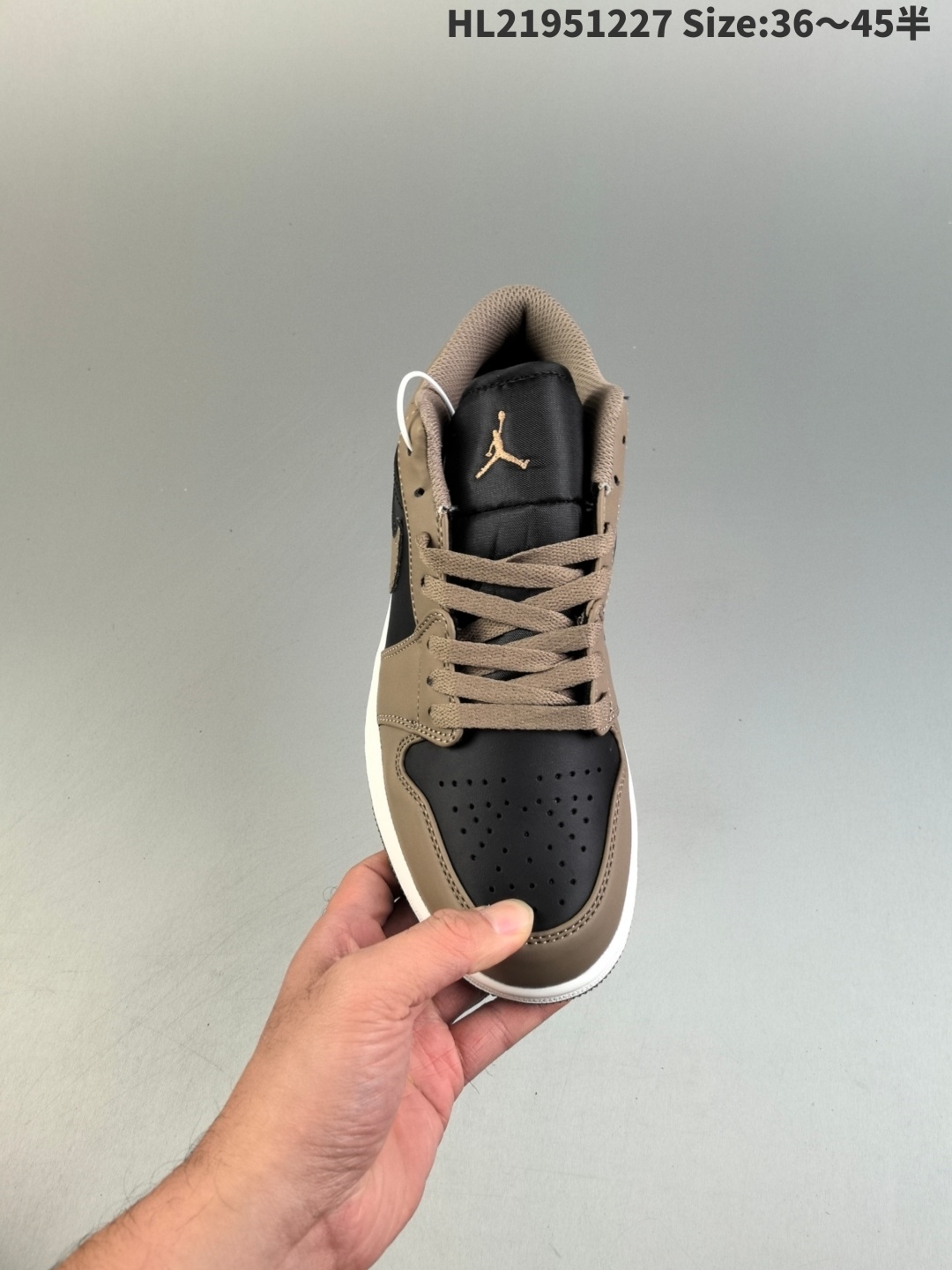 44$ dh Air Jordan 1 Low AJ1 Half size 36-45 51291034046 DK683 gallery