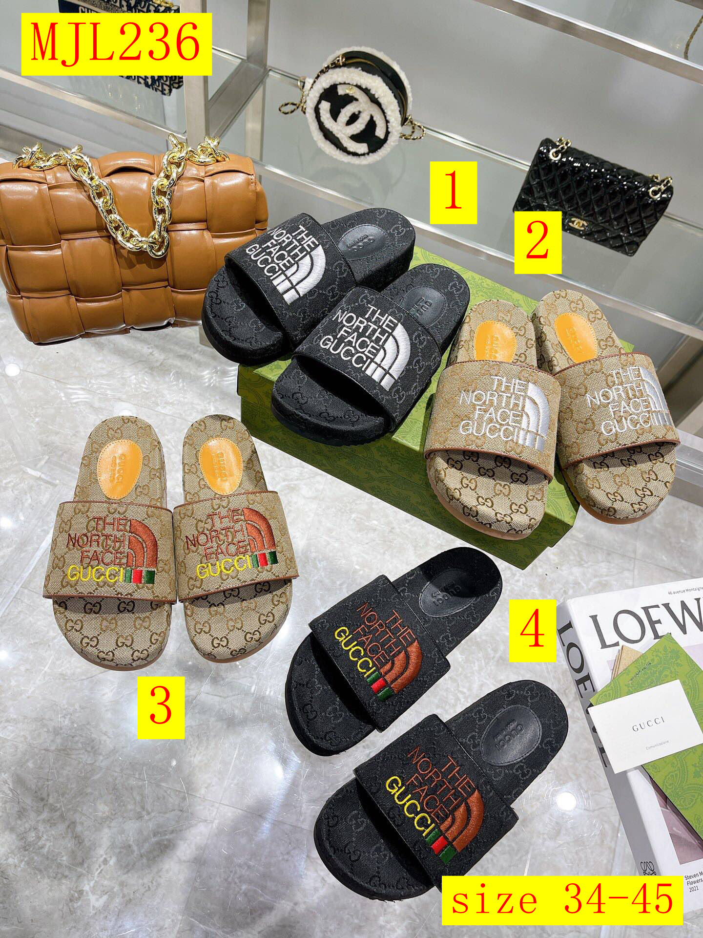 44$ dh GUCCI size 34-45 82504034045 MJL236 gallery