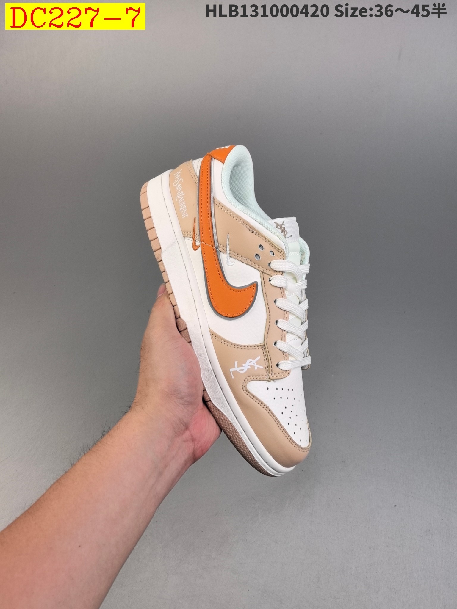 44$ dh NIKE SB Dunk Low half size 36-45 62501034049 DC227 gallery