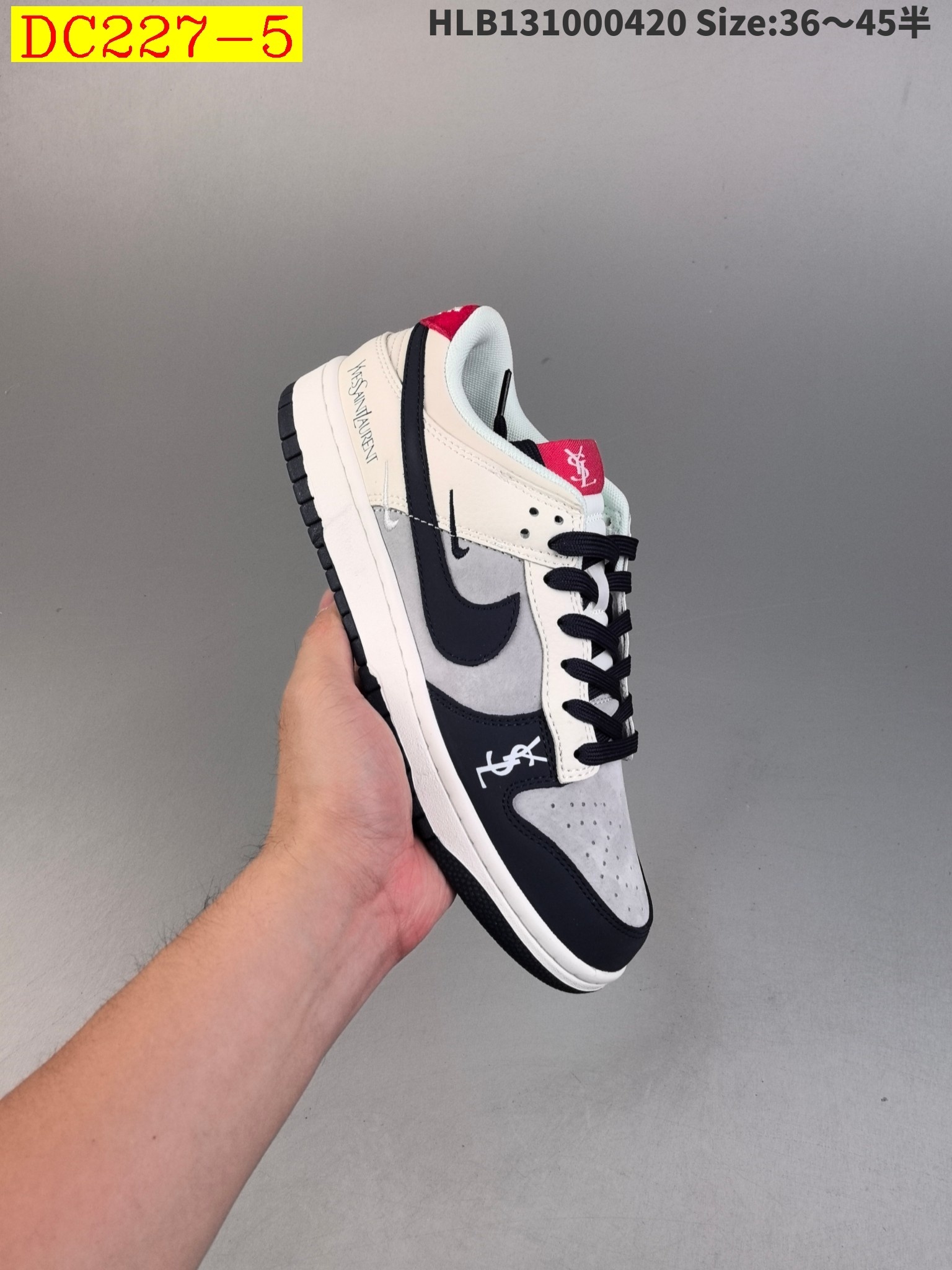 44$ dh NIKE SB Dunk Low half size 36-45 62501034049 DC227 gallery