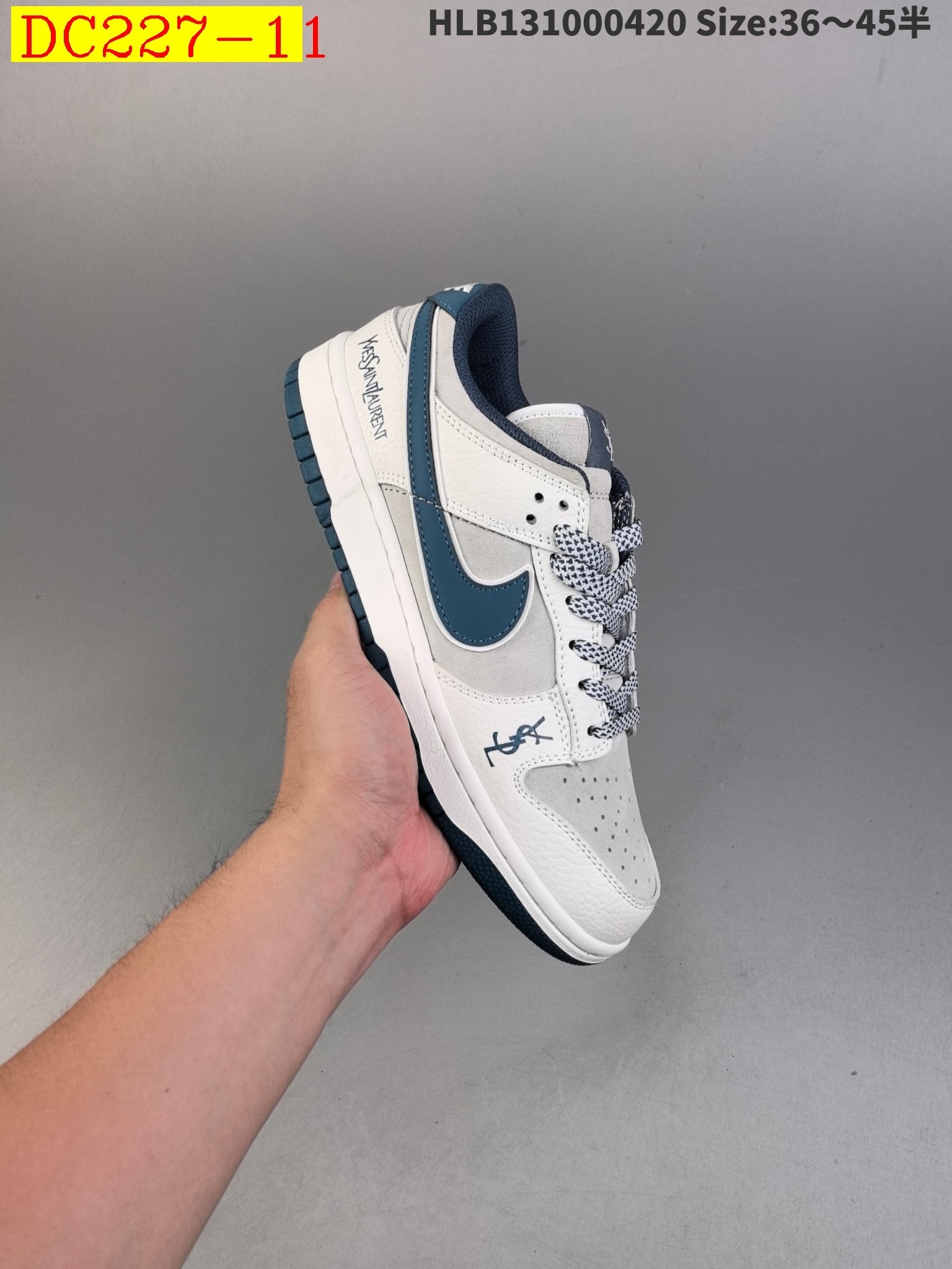 44$ dh NIKE SB Dunk Low half size 36-45 62501034049 DC227 gallery