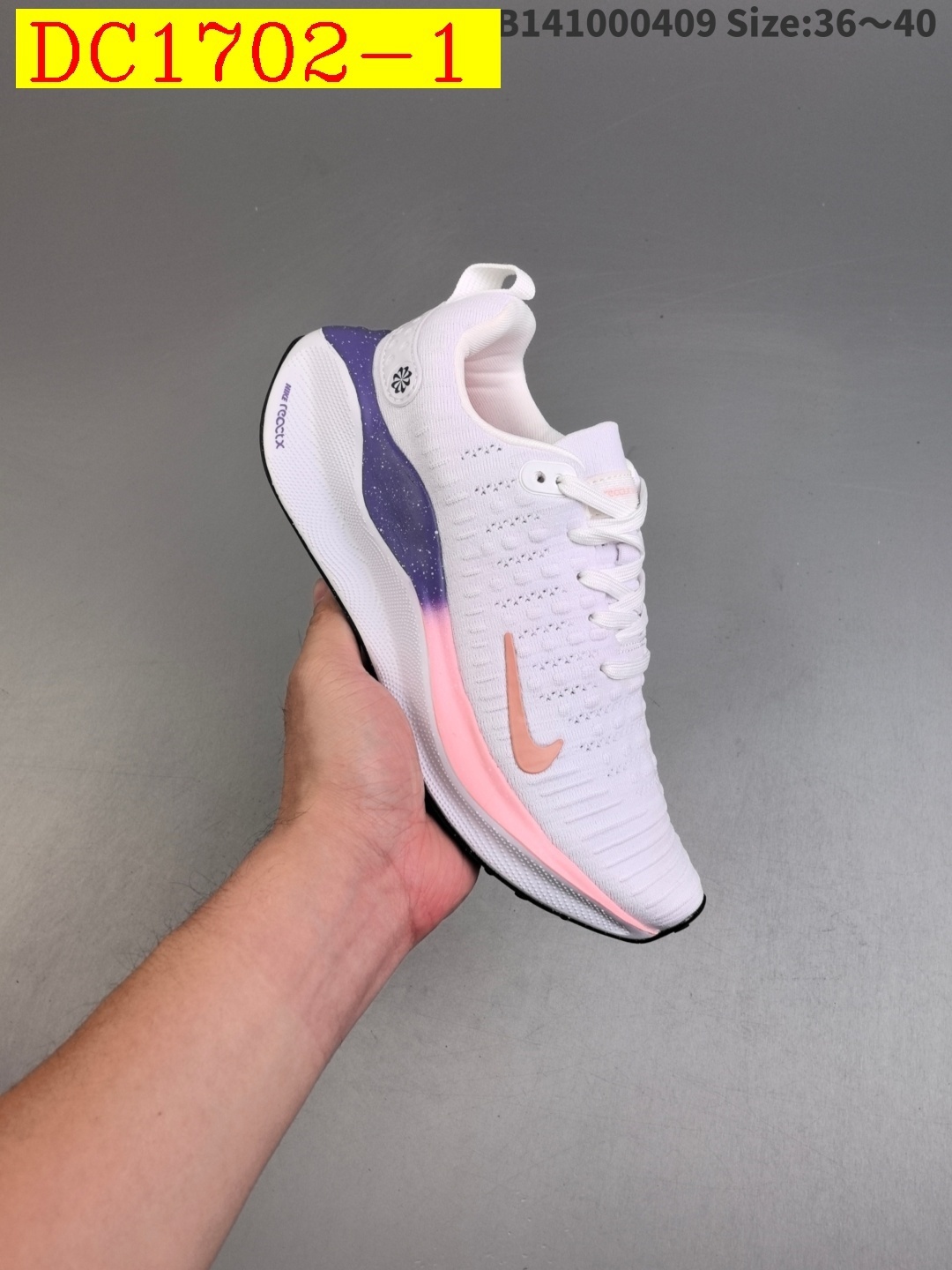 44$ dh NIKE Zoom React Infinity Run Fk 4 size 36-45 62501034045 DC1702 gallery