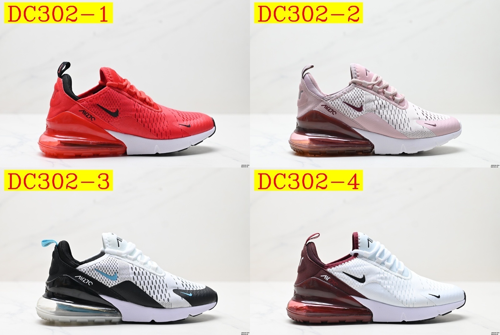 44$ dh NiKe Air Max 270 React size 36-45 52401034045 DC302 gallery