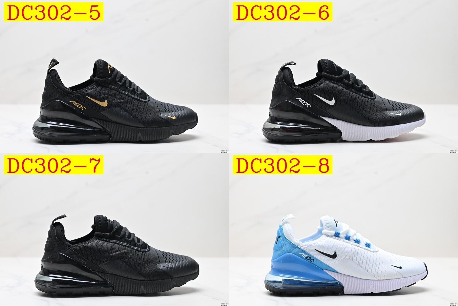 44$ dh NiKe Air Max 270 React size 36-45 52401034045 DC302 gallery