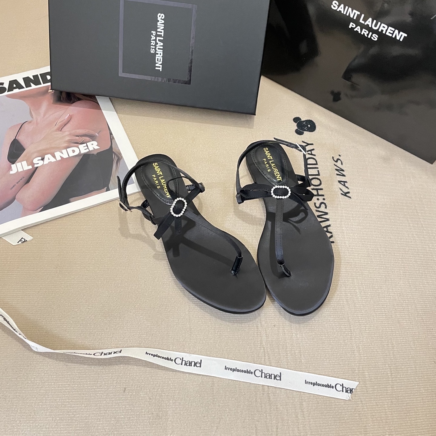 44$ dh SAINT LAUREN size 36-41 92825034048 MR239 gallery