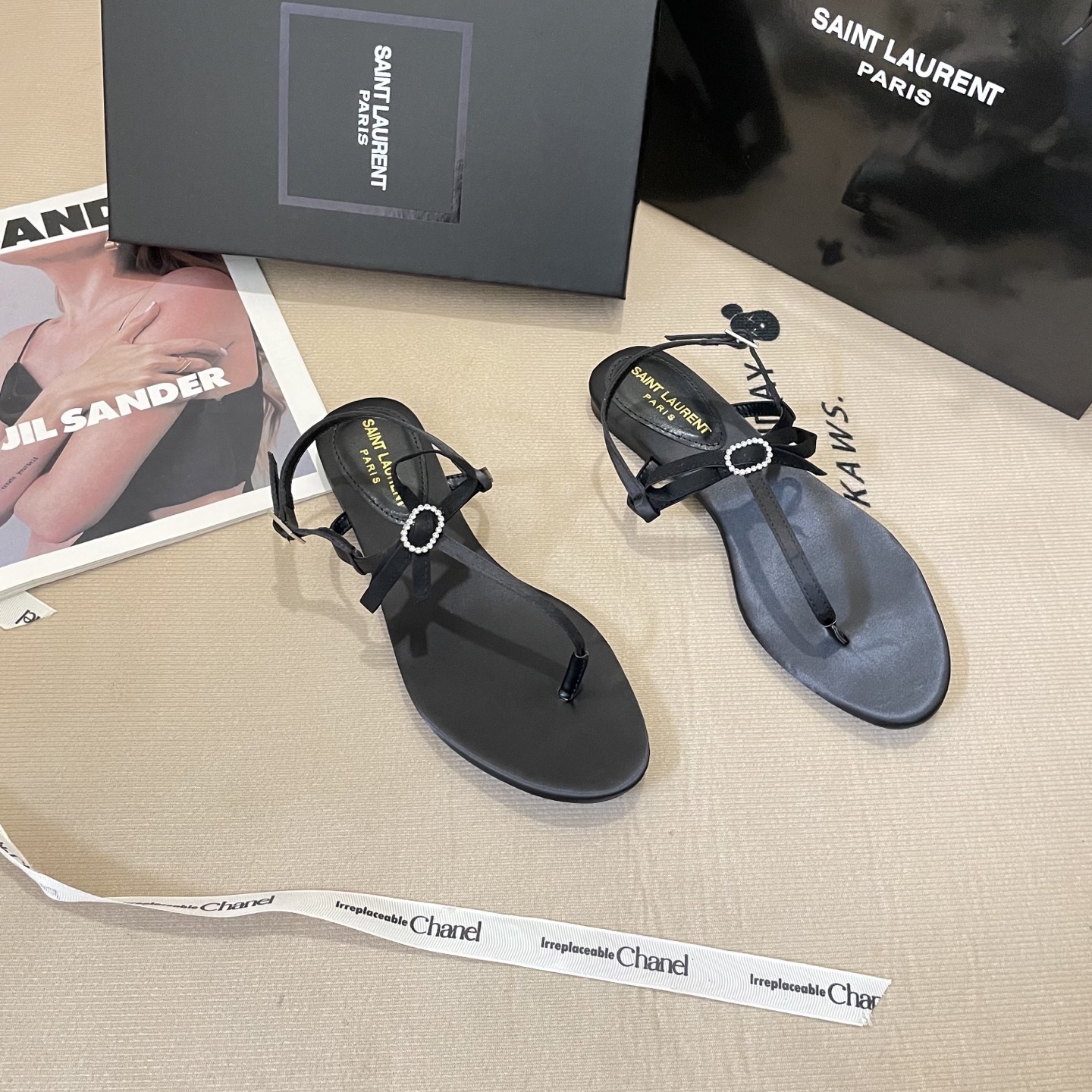 44$ dh SAINT LAUREN size 36-41 92825034048 MR239 gallery