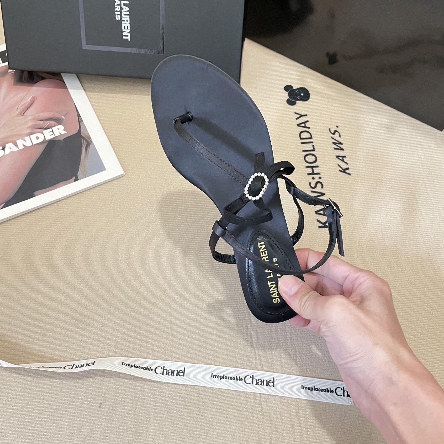 44$ dh SAINT LAUREN size 36-41 92825034048 MR239 gallery