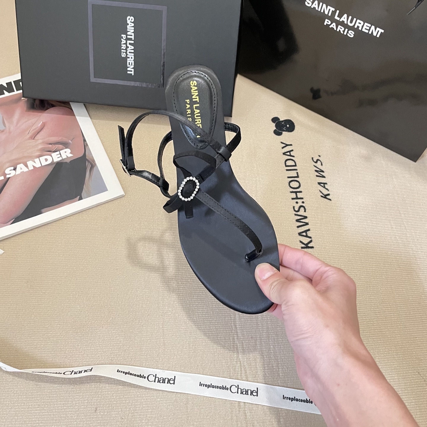 44$ dh SAINT LAUREN size 36-41 92825034048 MR239 gallery