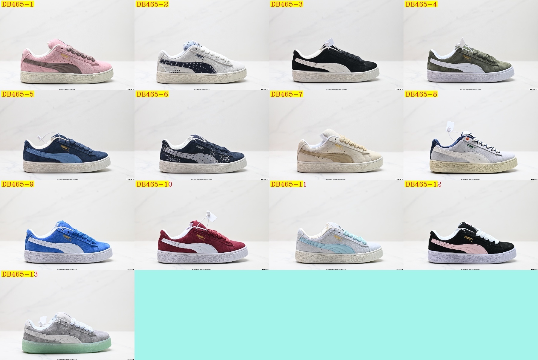 44$ dh Top Quality Puma Suede XL size 36-45 62304034141 DB465 gallery