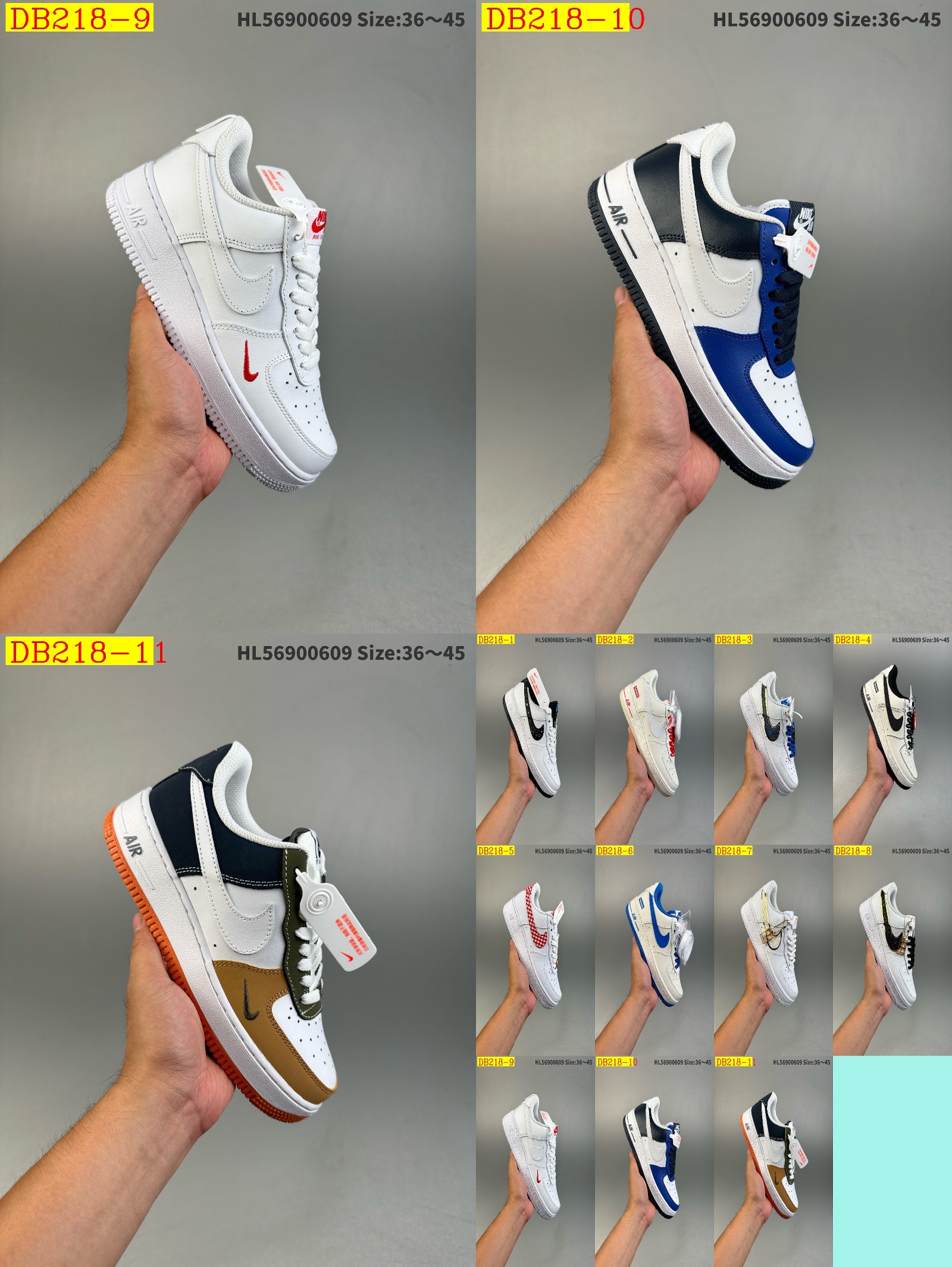 44$ new_dh Nike Air Force 1 07 Low size 36-45 51281024921 DB218 gallery