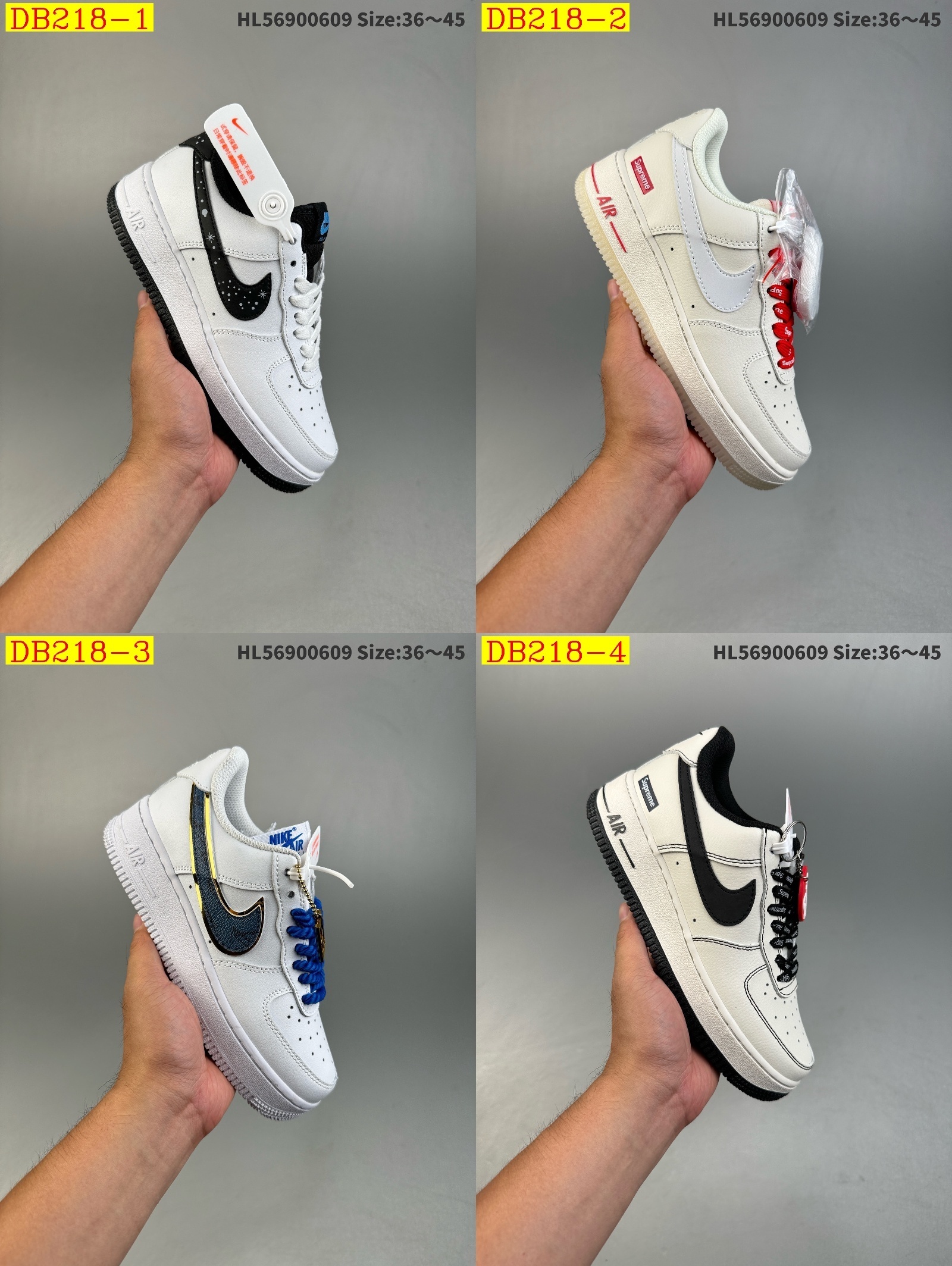 44$ new_dh Nike Air Force 1 07 Low size 36-45 51281024921 DB218 gallery