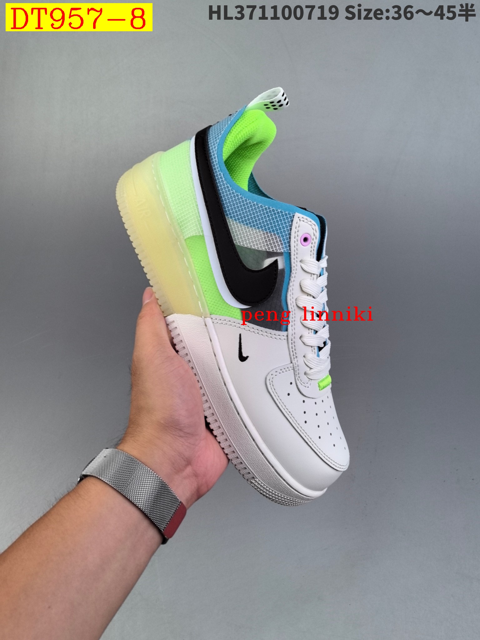 44$ new_dh Nike Air Force 1 Low SIZE 36-45 52124024829 DT957 gallery