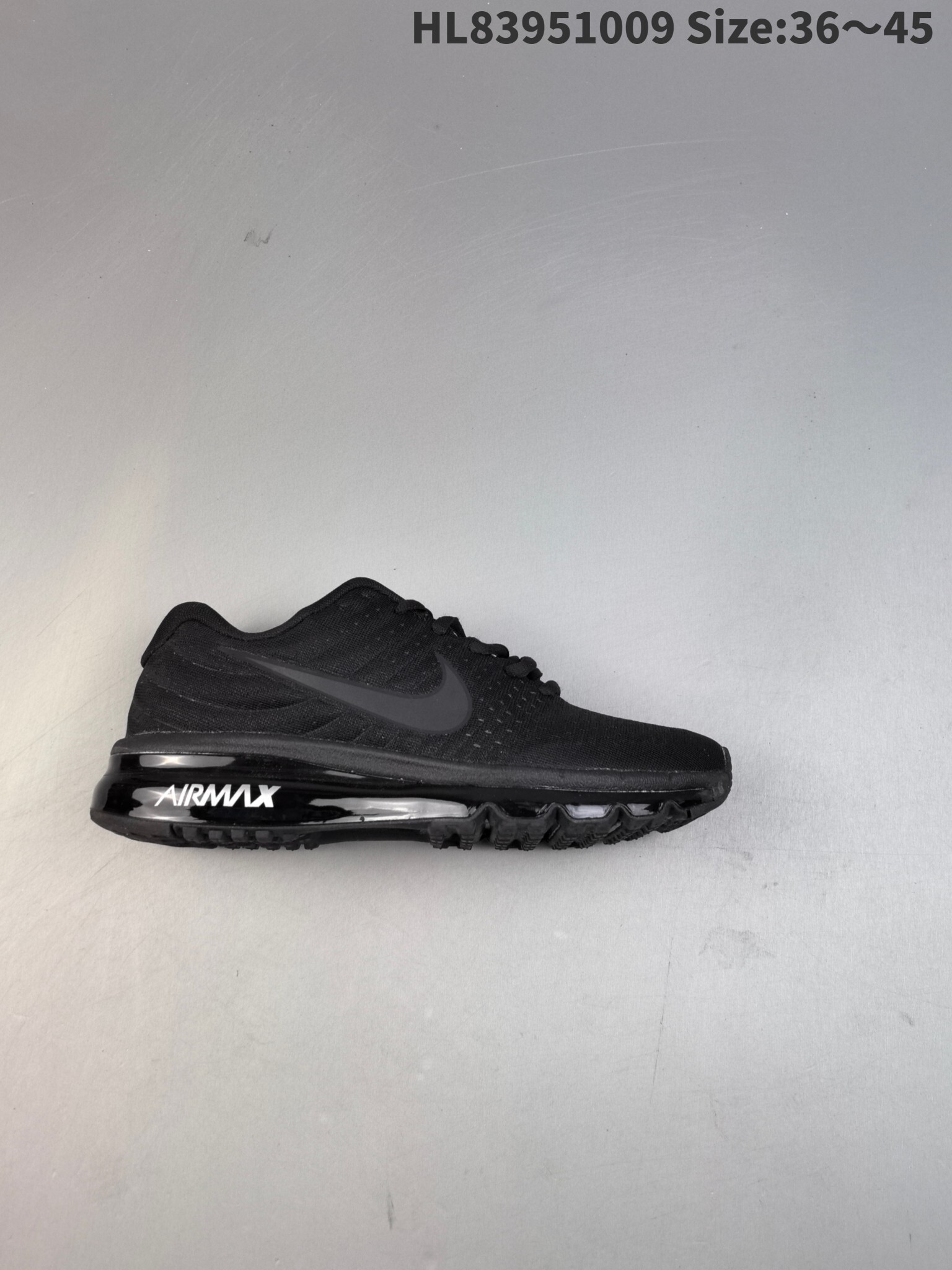 44$ new_dh Nike Air Max 2017 Triple Black size 36-45 61395024828 DT776 gallery