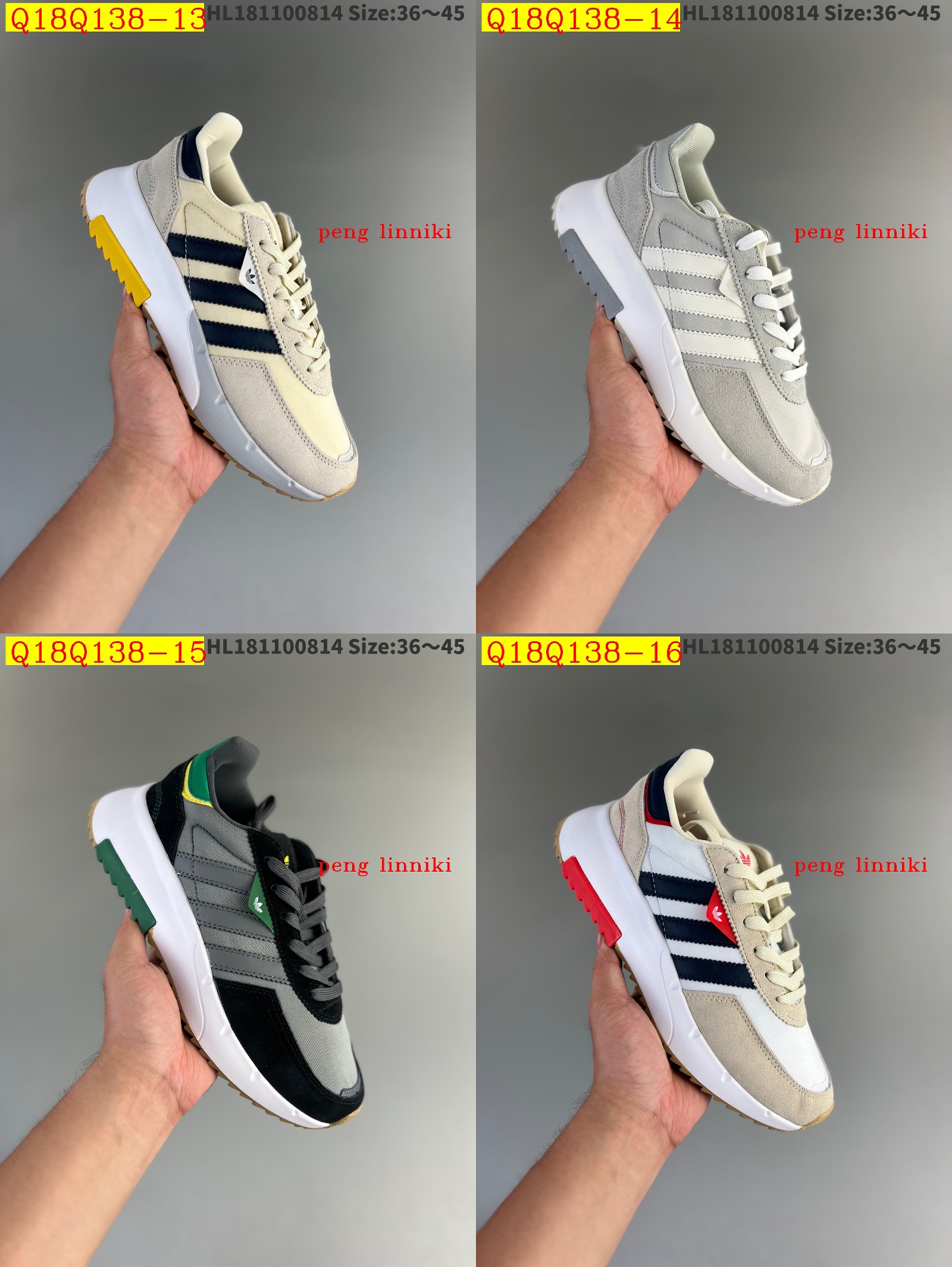 44$ new_dh adidas Retropy F2 W M size 36-45 62320024929 Q18Q138 gallery
