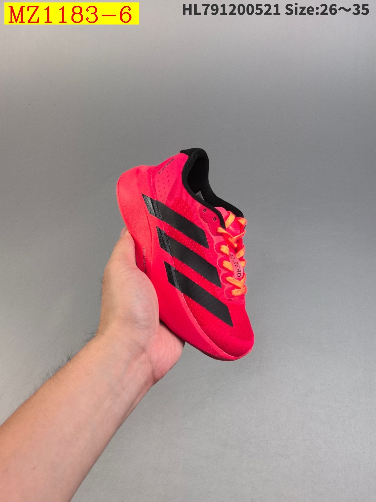 45$ Adidas Adizero Evo SLfor kids size 26-35 223420 MZ1183 gallery