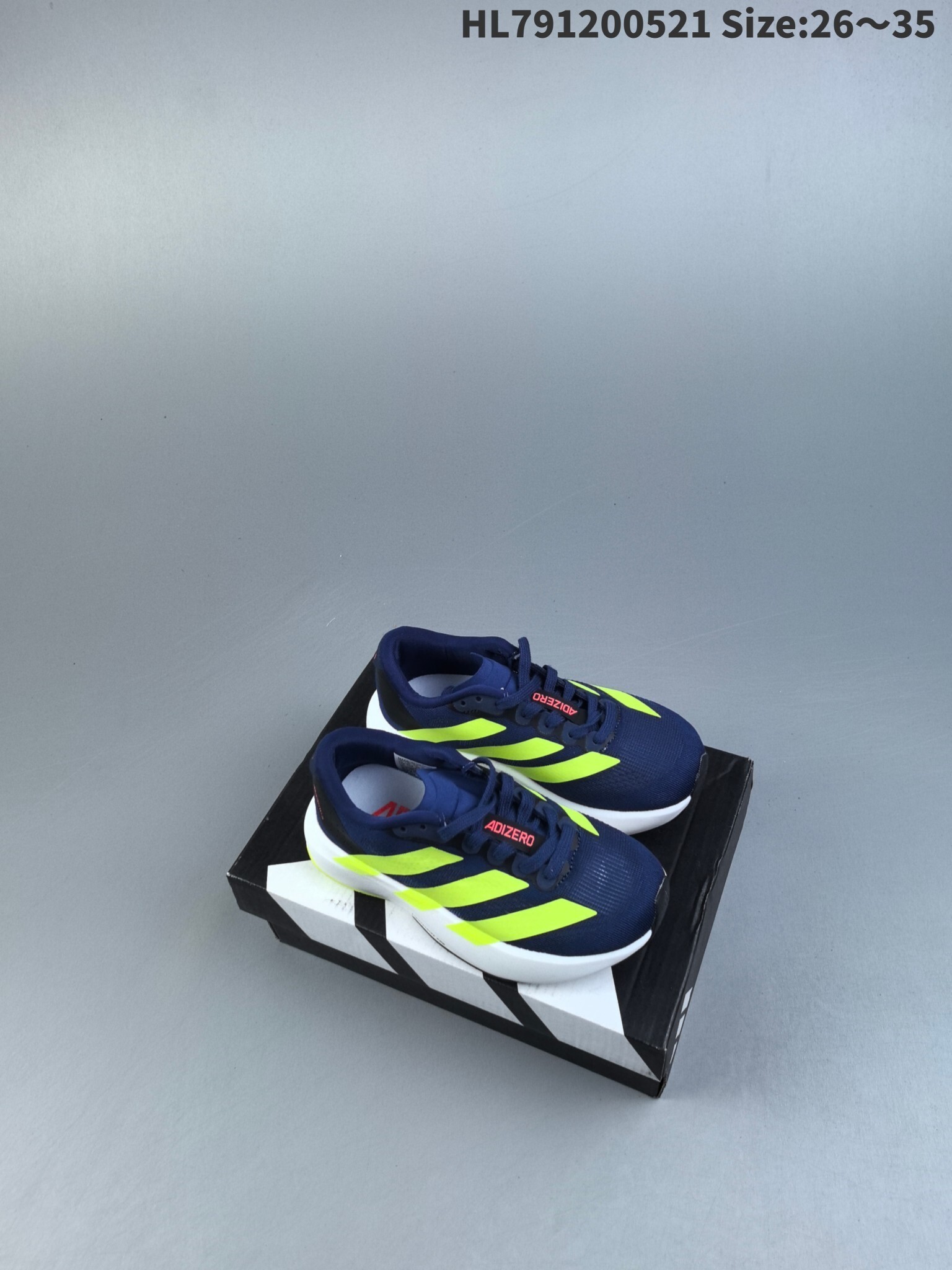 45$ Adidas Adizero Evo SLfor kids size 26-35 223420 MZ1183 gallery