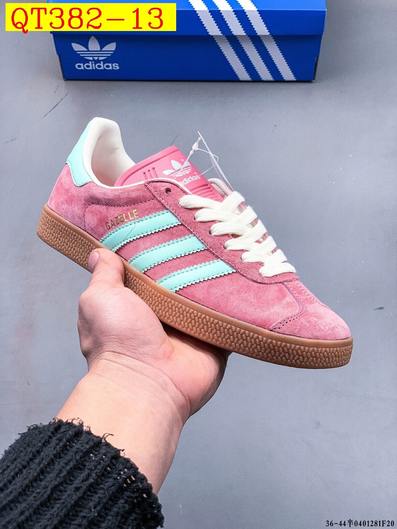 45$ Adidas Gazelle size 36-45 half 929030 QT382 gallery