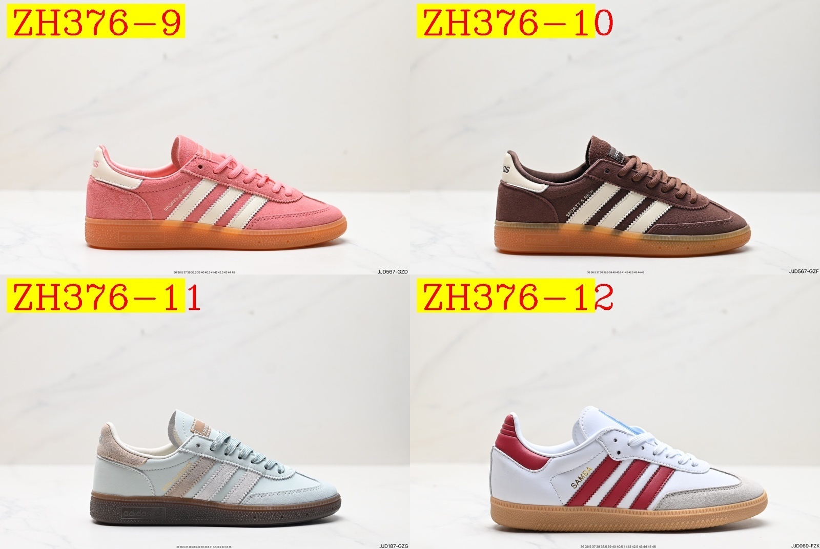 45$ Adidas Handball Spezial size 36-45 All Colors 6-1 325240 ZH376 gallery