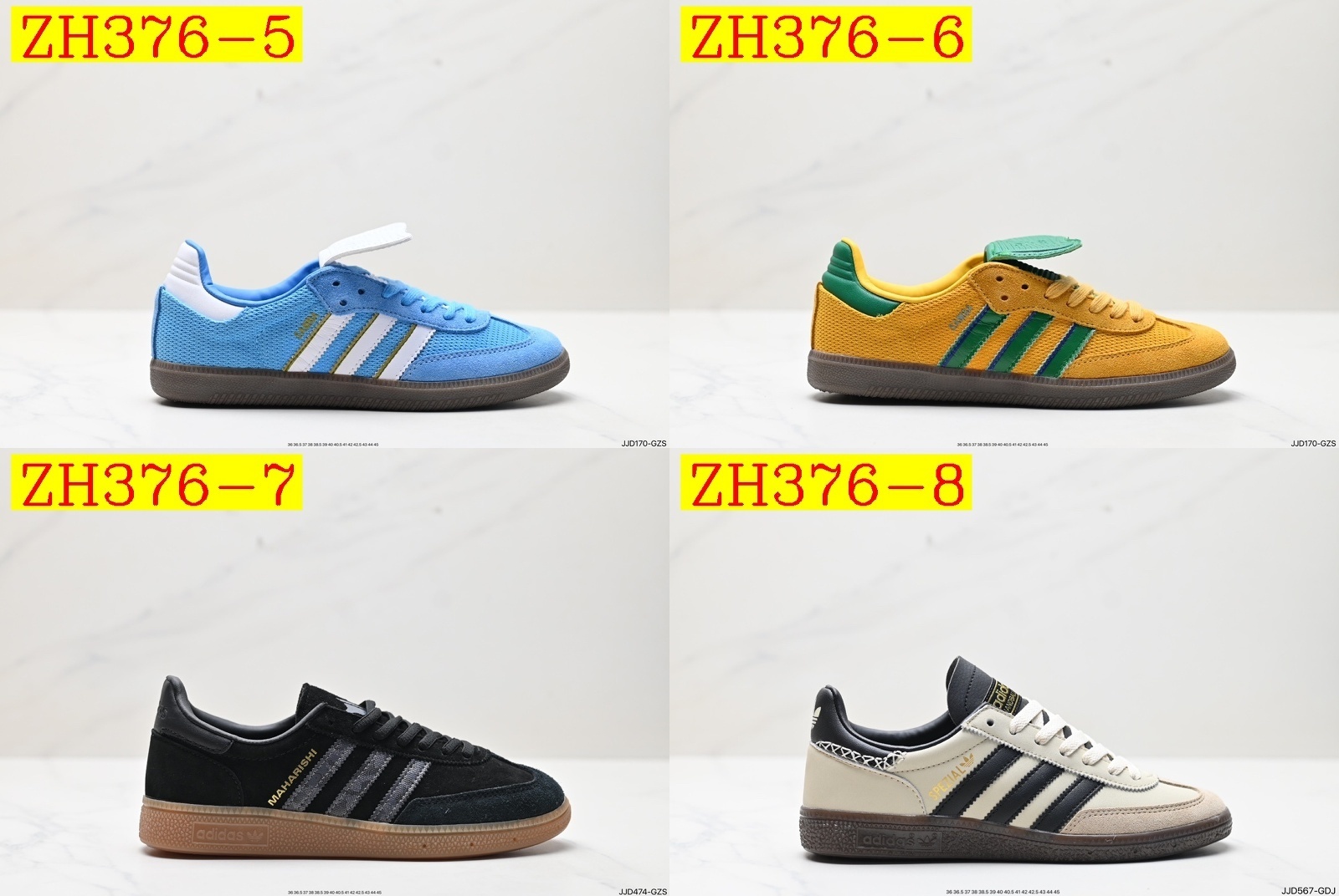 45$ Adidas Handball Spezial size 36-45 All Colors 6-1 325240 ZH376 gallery
