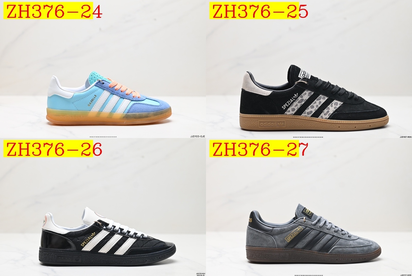 45$ Adidas Handball Spezial size 36-45 All Colors 6-2 325240 ZH376 gallery